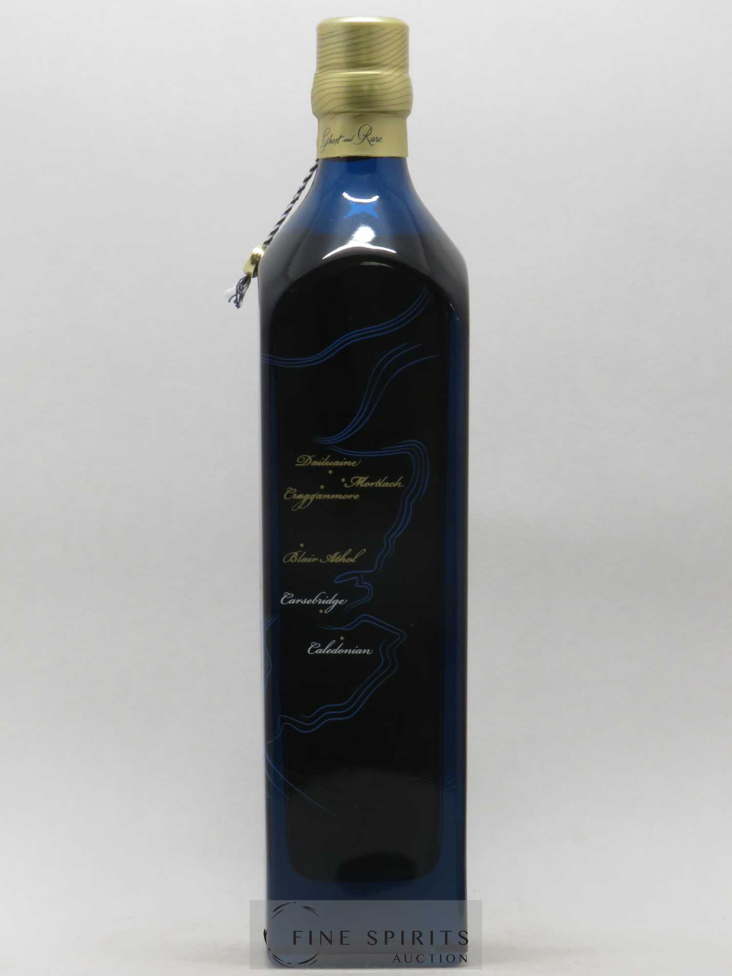 Johnnie Walker Of. Ghost and Rare Port Ellen and 7 Rare Whiskies Blue Label - Special Blend (70 cl.) - Lot de 1 bouteille - 4