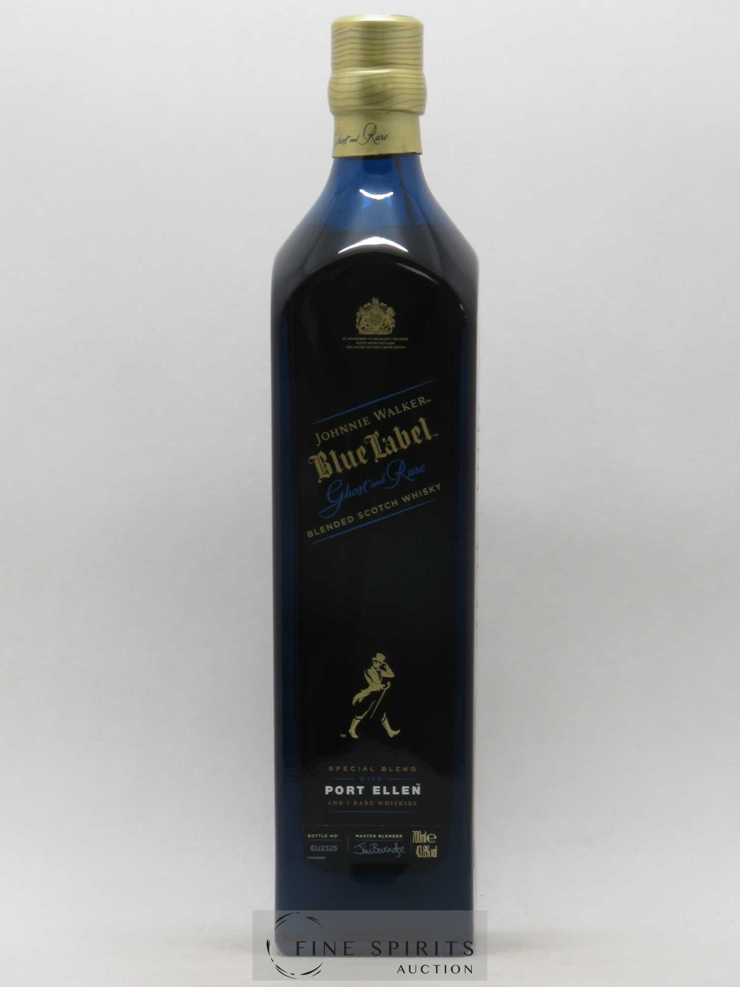 Johnnie Walker Of. Ghost and Rare Port Ellen and 7 Rare Whiskies Blue Label - Special Blend (70 cl.) - Lot de 1 bouteille - 1