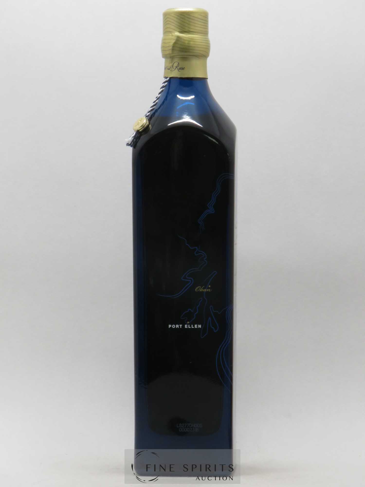 Johnnie Walker Of. Ghost and Rare Port Ellen and 7 Rare Whiskies Blue Label - Special Blend (70 cl.) - Lot de 1 bouteille - 3