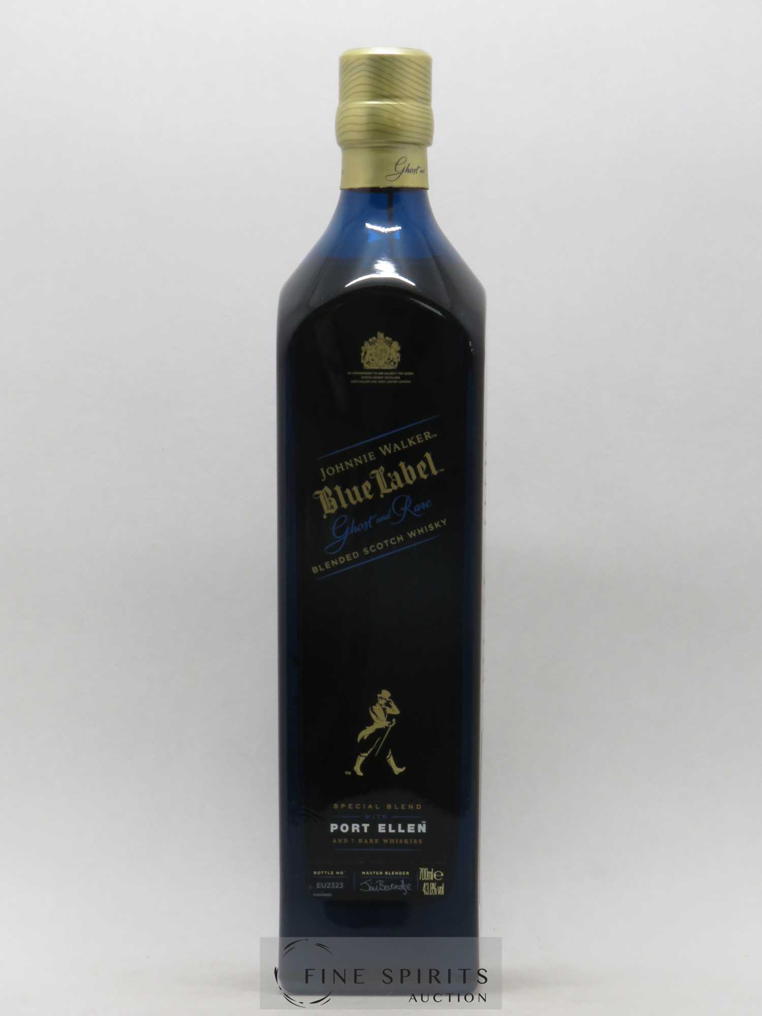 Johnnie Walker Of. Ghost and Rare Port Ellen and 7 Rare Whiskies Blue Label - Special Blend (70 cl.) - Lot de 1 bouteille - 1