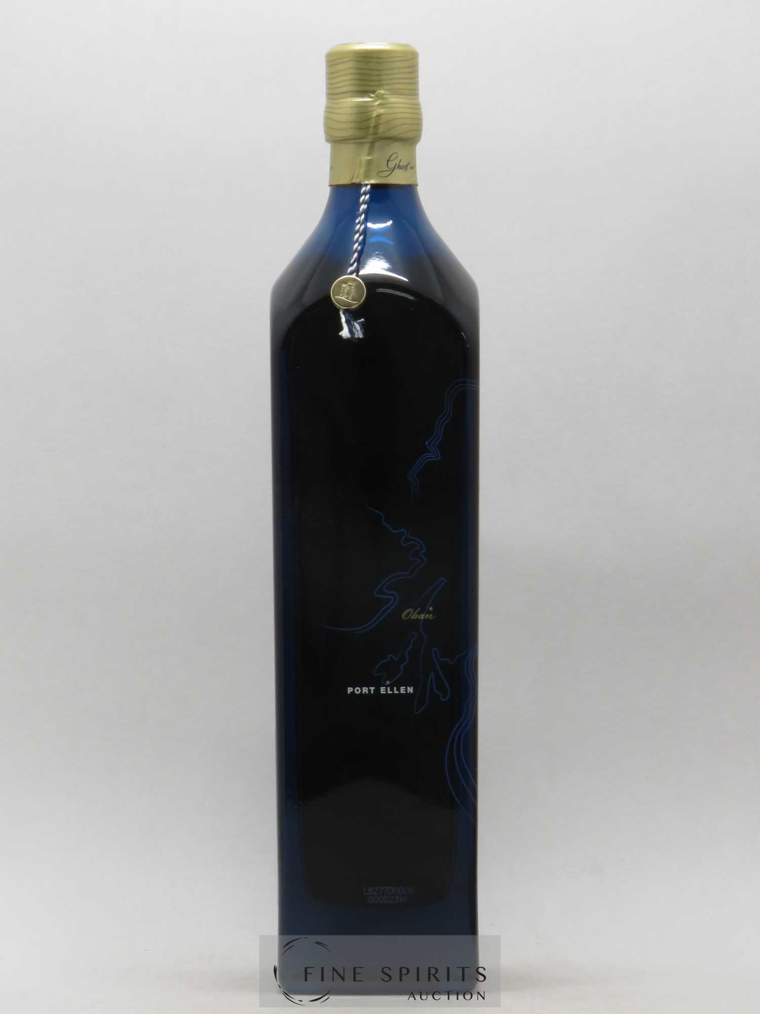 Johnnie Walker Of. Ghost and Rare Port Ellen and 7 Rare Whiskies Blue Label - Special Blend (70 cl.) - Lot de 1 bouteille - 3
