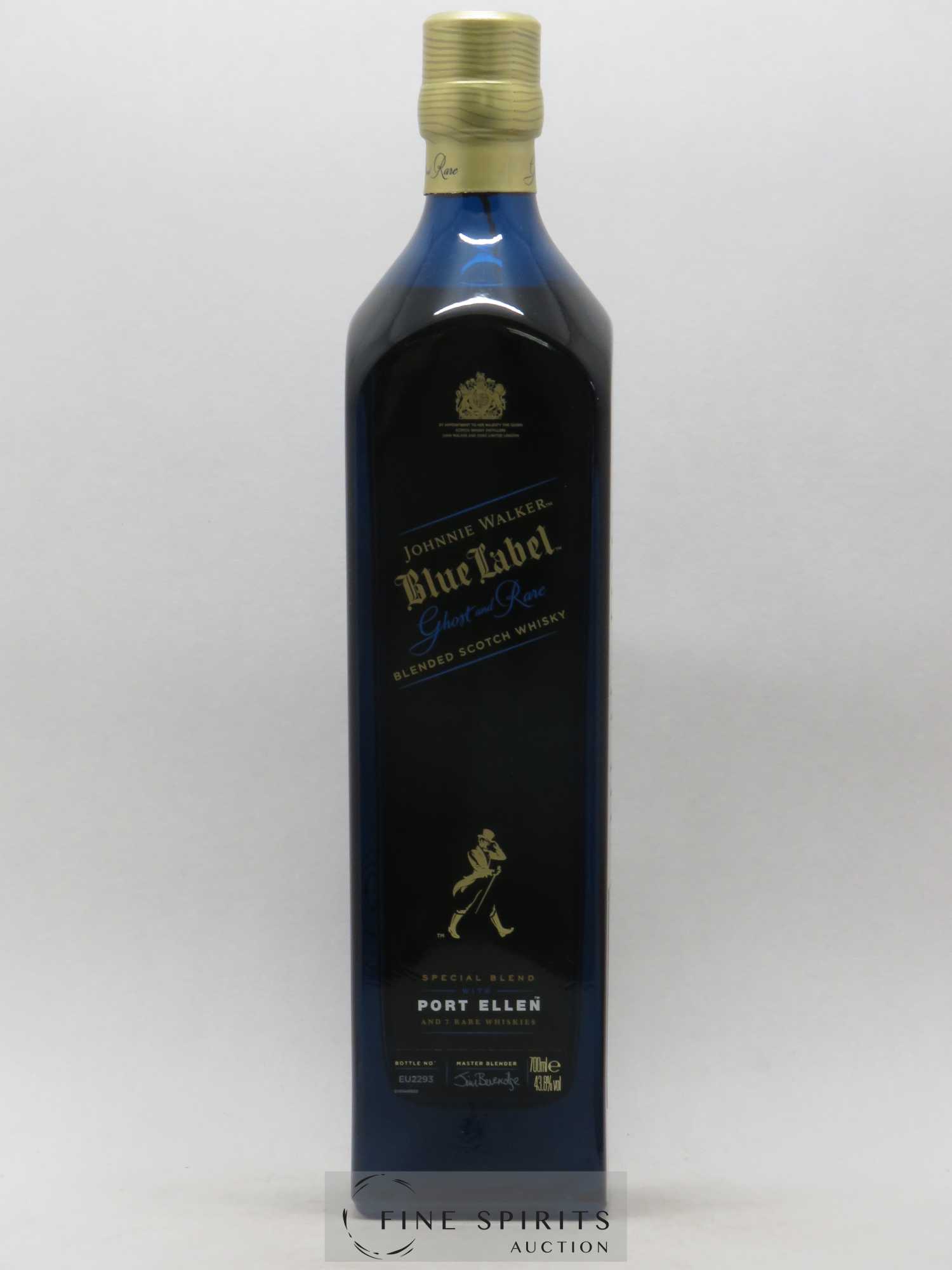 Johnnie Walker Of. Ghost and Rare Port Ellen and 7 Rare Whiskies Blue Label - Special Blend (70 cl.) - Lot de 1 bouteille - 1
