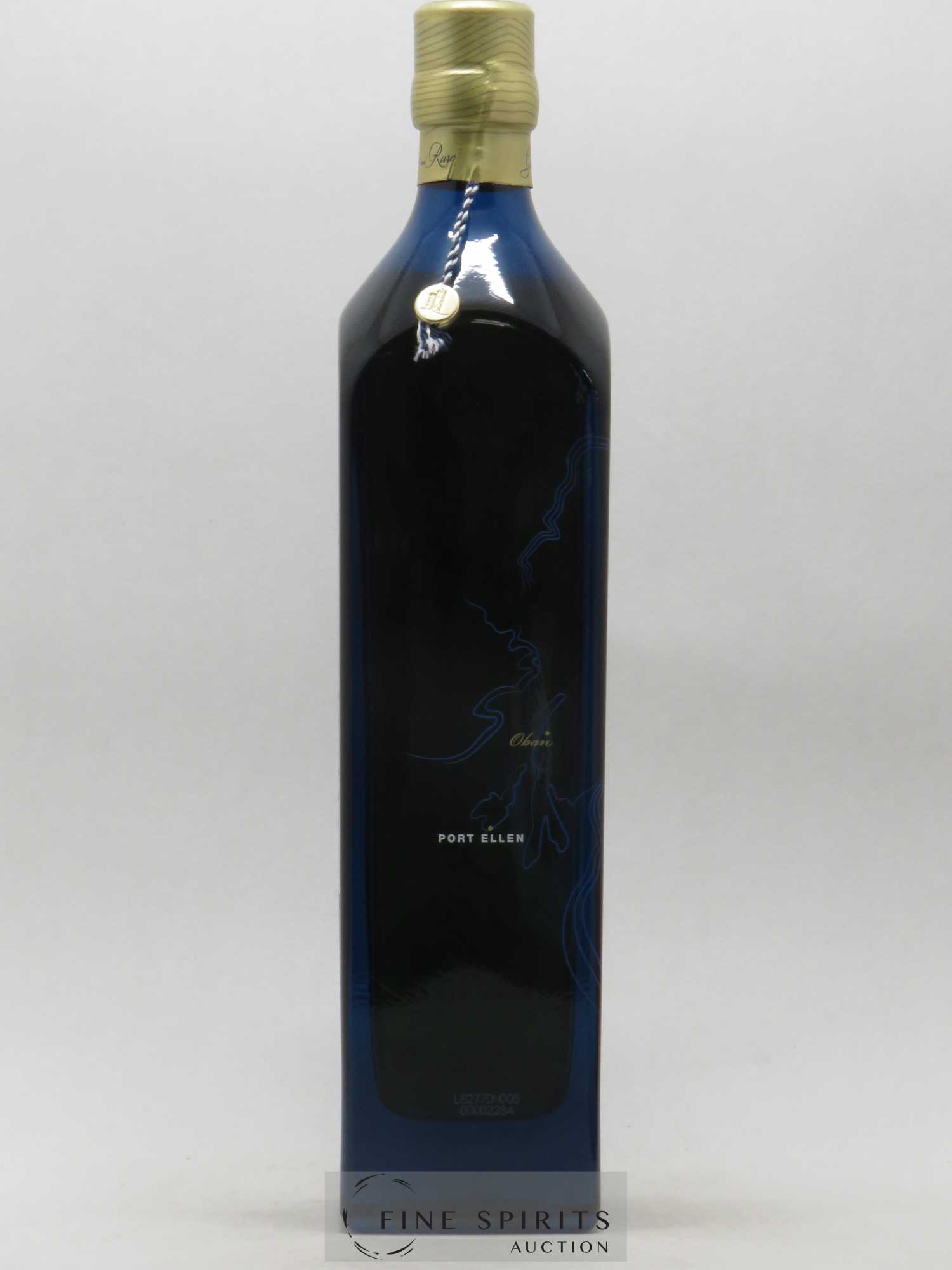 Johnnie Walker Of. Ghost and Rare Port Ellen and 7 Rare Whiskies Blue Label - Special Blend (70 cl.) - Lot de 1 bouteille - 3
