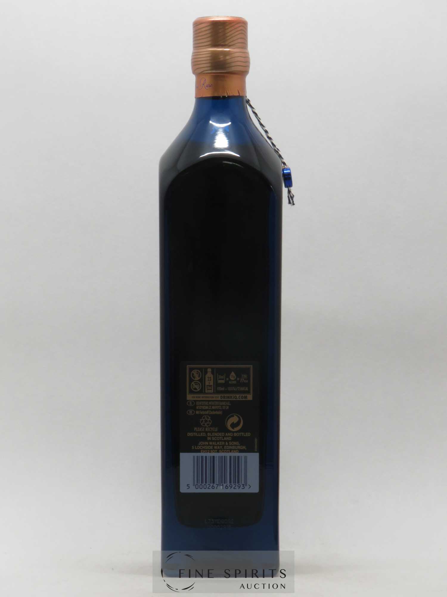 Johnnie Walker Of. Ghost and Rare Brora and 8 Rare Whiskies Blue Label - Special Blend (70 cl.) - Lot of 1 bottle - 3