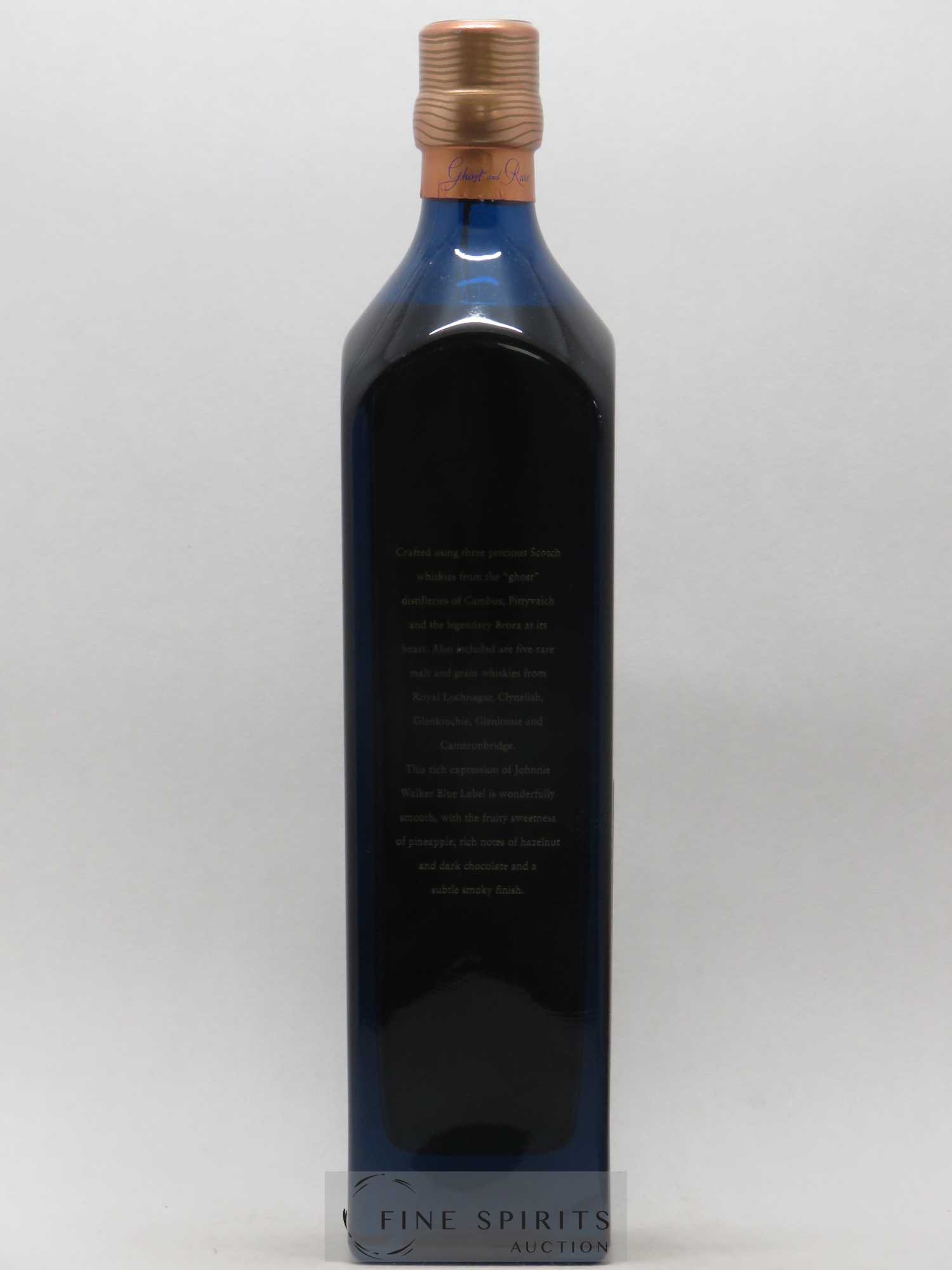 Johnnie Walker Of. Ghost and Rare Brora and 8 Rare Whiskies Blue Label - Special Blend (70 cl.) - Lot de 1 bouteille - 2