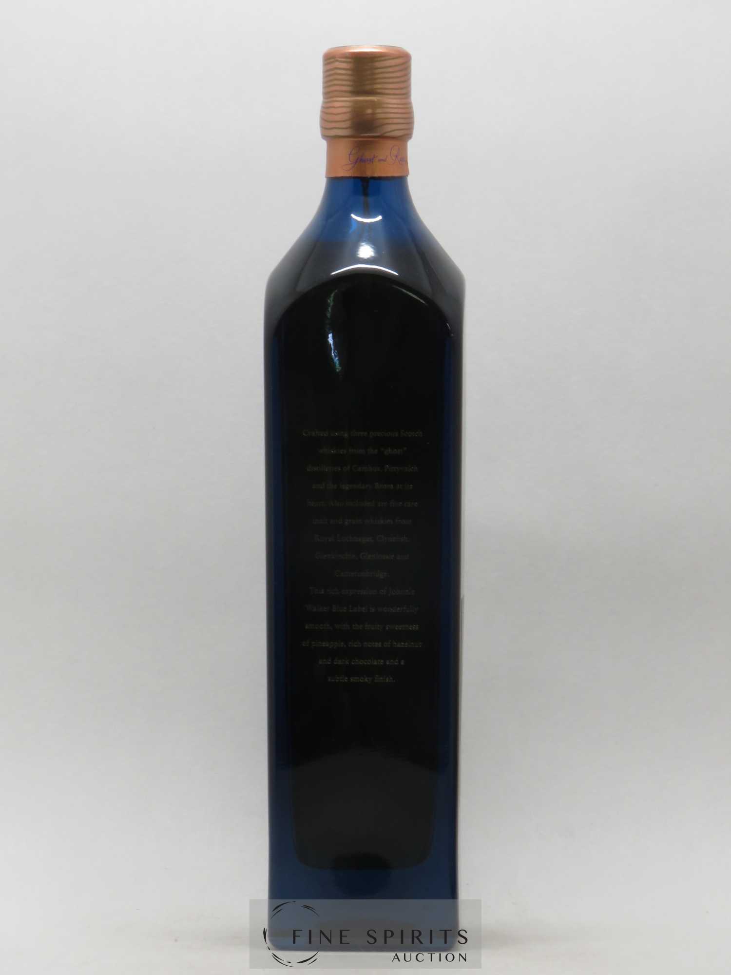 Johnnie Walker Of. Ghost and Rare Brora and 8 Rare Whiskies Blue Label - Special Blend (70 cl.) - Lot de 1 bouteille - 2