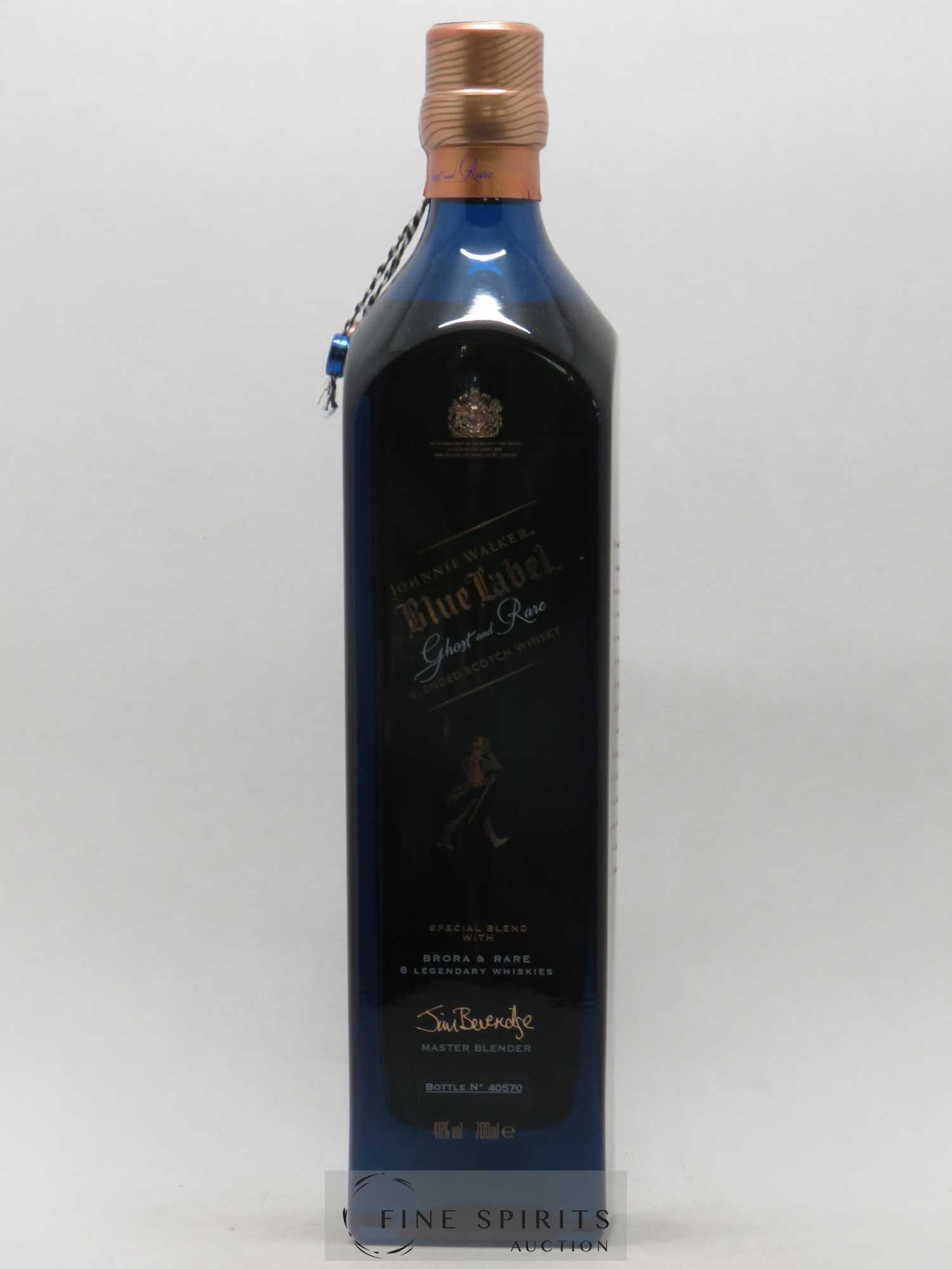 Johnnie Walker Of. Ghost and Rare Brora and 8 Rare Whiskies Blue Label - Special Blend (70 cl.) - Lot de 1 bouteille - 1