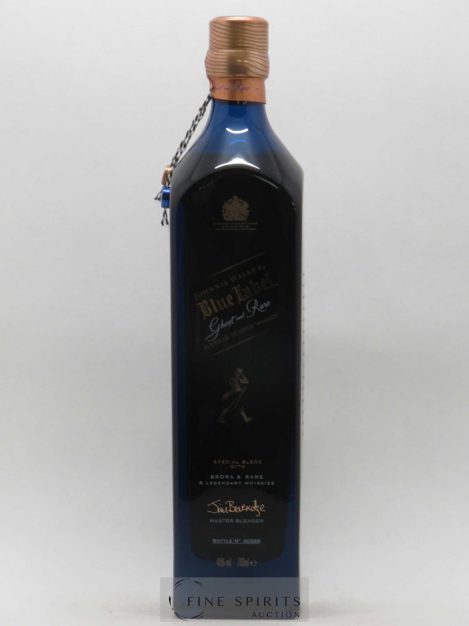 Johnnie Walker Of. Ghost and Rare Brora and 8 Rare Whiskies Blue Label - Special Blend (70 cl.) - Posten von 1 Flasche - 1
