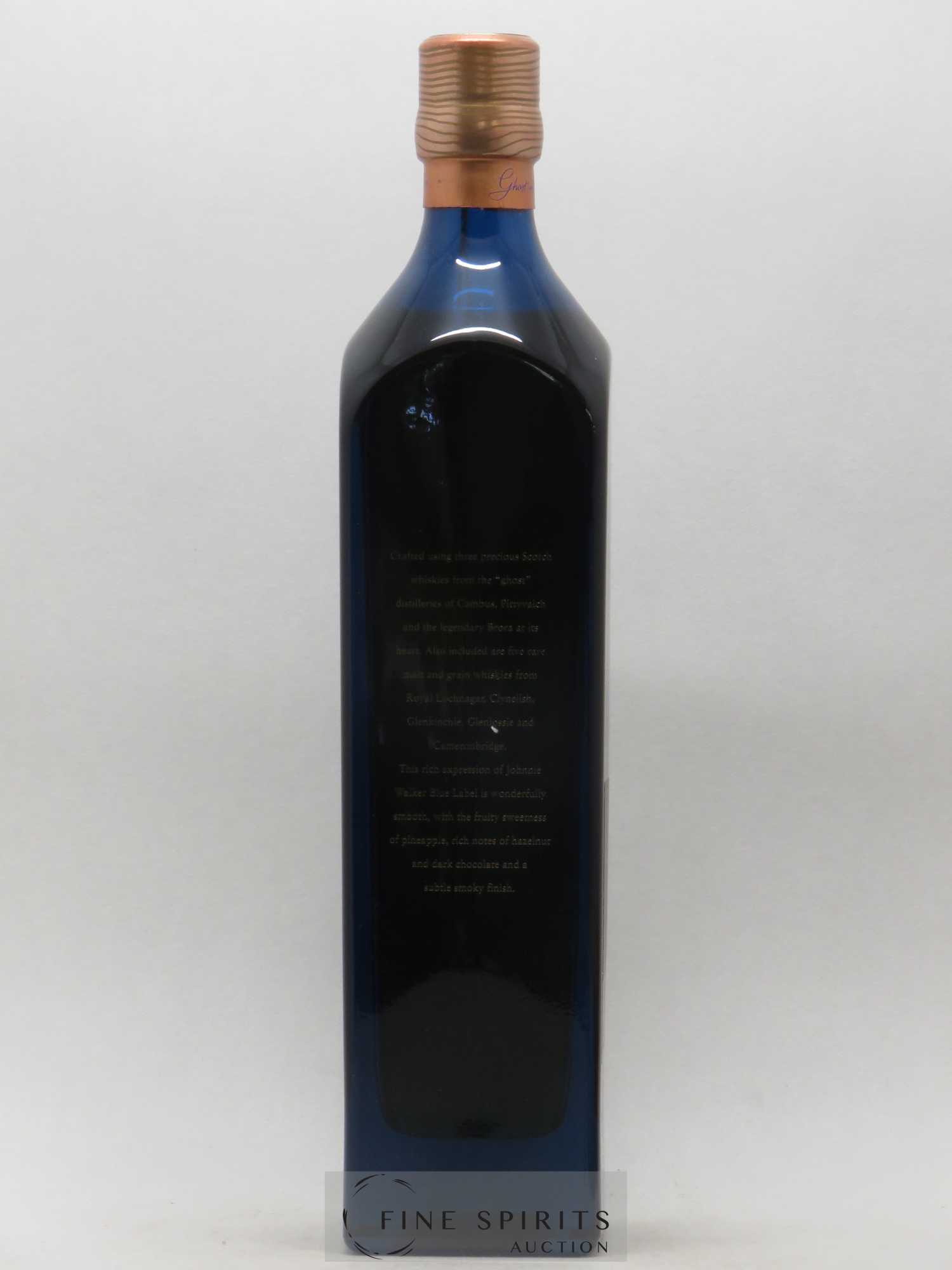 Johnnie Walker Of. Ghost and Rare Brora and 8 Rare Whiskies Blue Label - Special Blend (70 cl.) - Posten von 1 Flasche - 2
