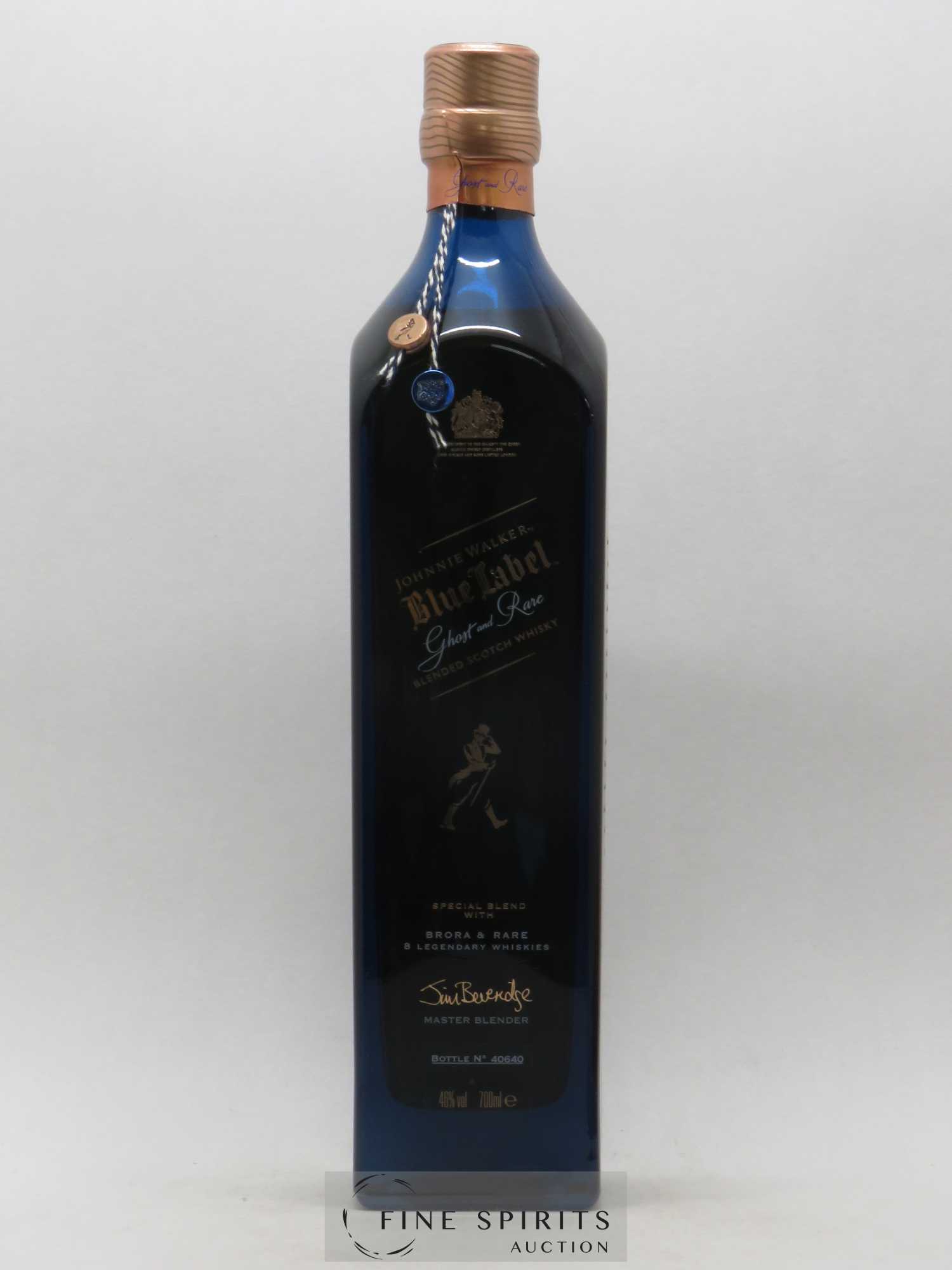 Johnnie Walker Of. Ghost and Rare Brora and 8 Rare Whiskies Blue Label - Special Blend (70 cl.) - Lot of 1 bottle - 1