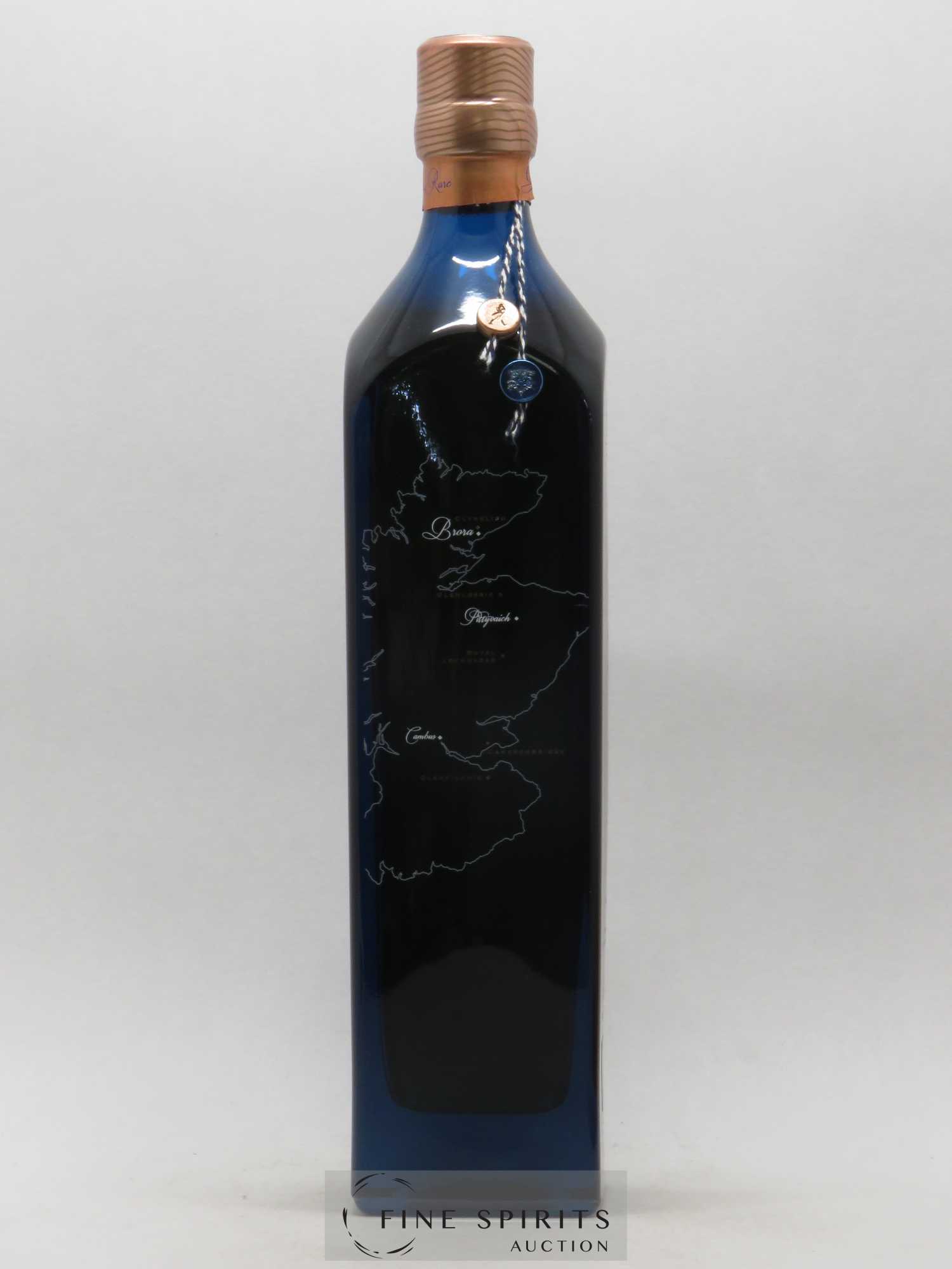 Johnnie Walker Of. Ghost and Rare Brora and 8 Rare Whiskies Blue Label - Special Blend (70 cl.) - Lot of 1 bottle - 4