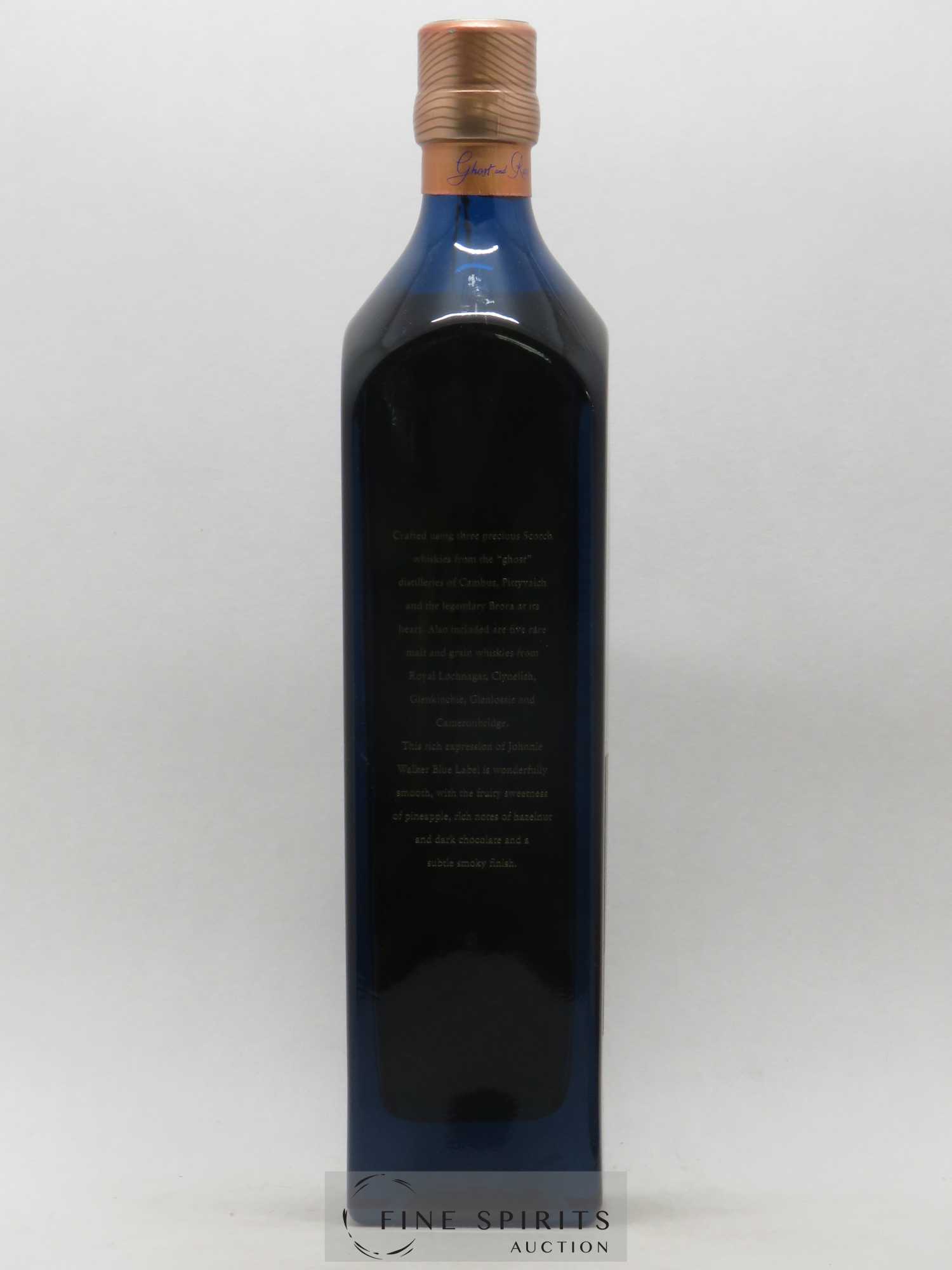 Johnnie Walker Of. Ghost and Rare Brora and 8 Rare Whiskies Blue Label - Special Blend (70 cl.) - Lot de 1 bouteille - 2