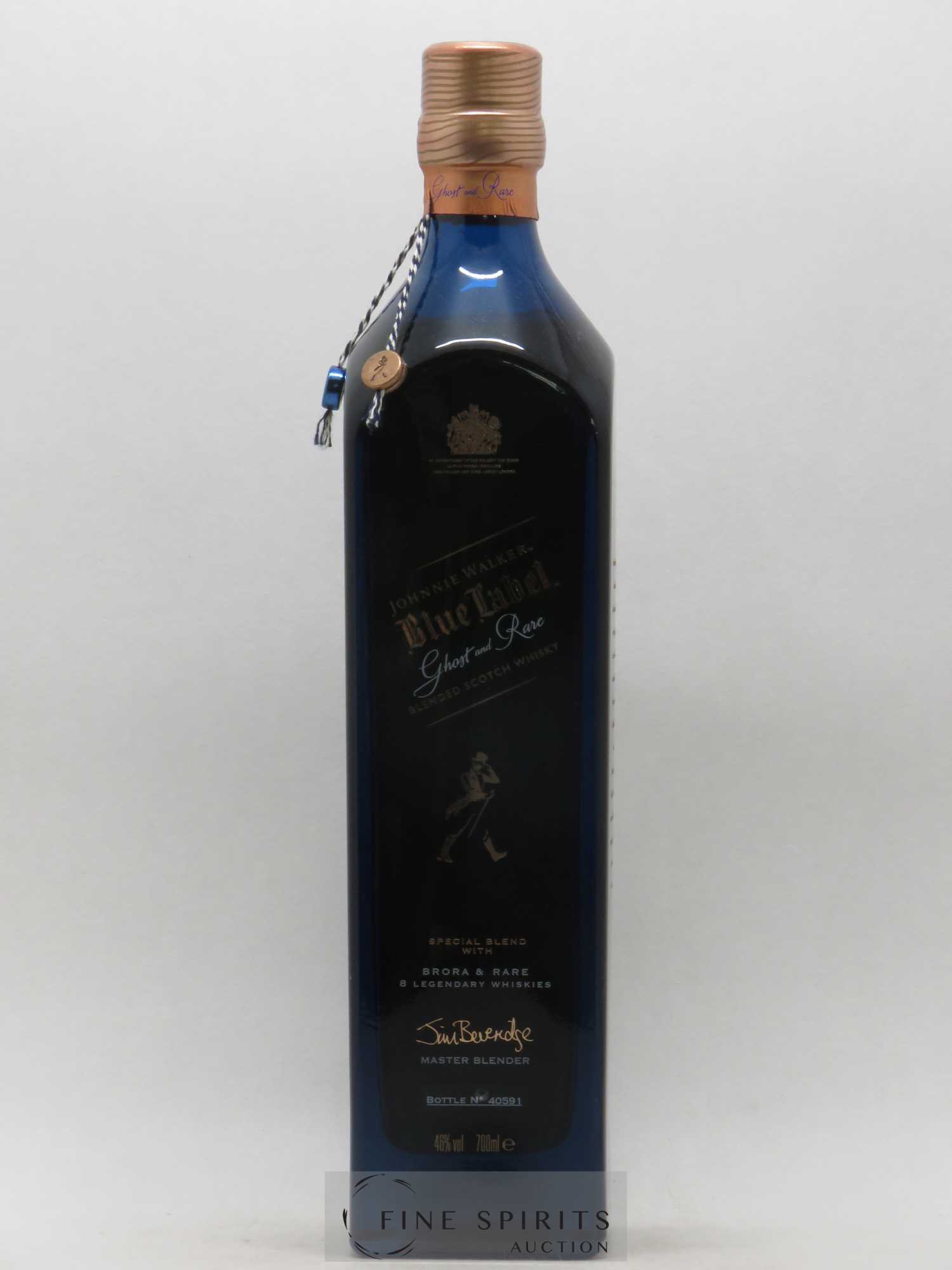 Johnnie Walker Of. Ghost and Rare Brora and 8 Rare Whiskies Blue Label - Special Blend (70 cl.) - Lot de 1 bouteille - 1