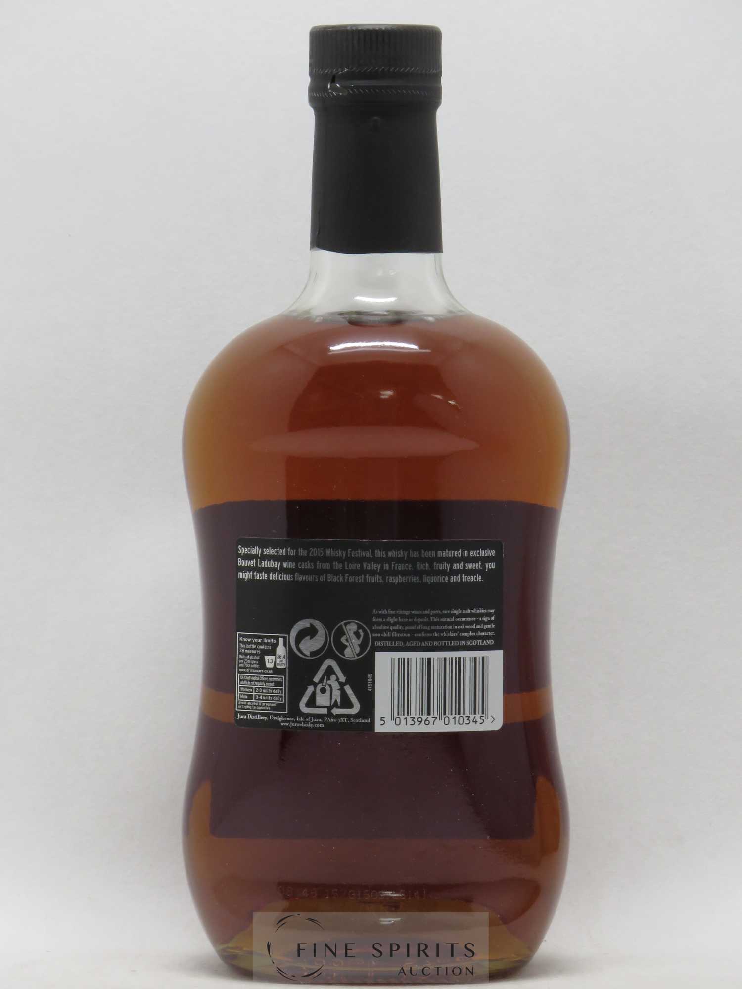 Jura 1997 Of. Tastival - Whisky Festival 2015 Exclusive Bouvet Ladubay Wine Casks - One of 3970 - bottled 2015 Limited Edition - Posten von 1 Flasche - 1