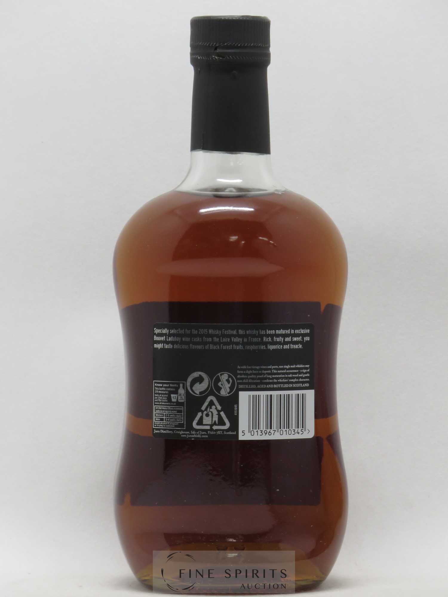 Jura 1997 Of. Tastival - Whisky Festival 2015 Exclusive Bouvet Ladubay Wine Casks - One of 3970 - bottled 2015 Limited Edition - Lotto di 1 bottiglia - 1