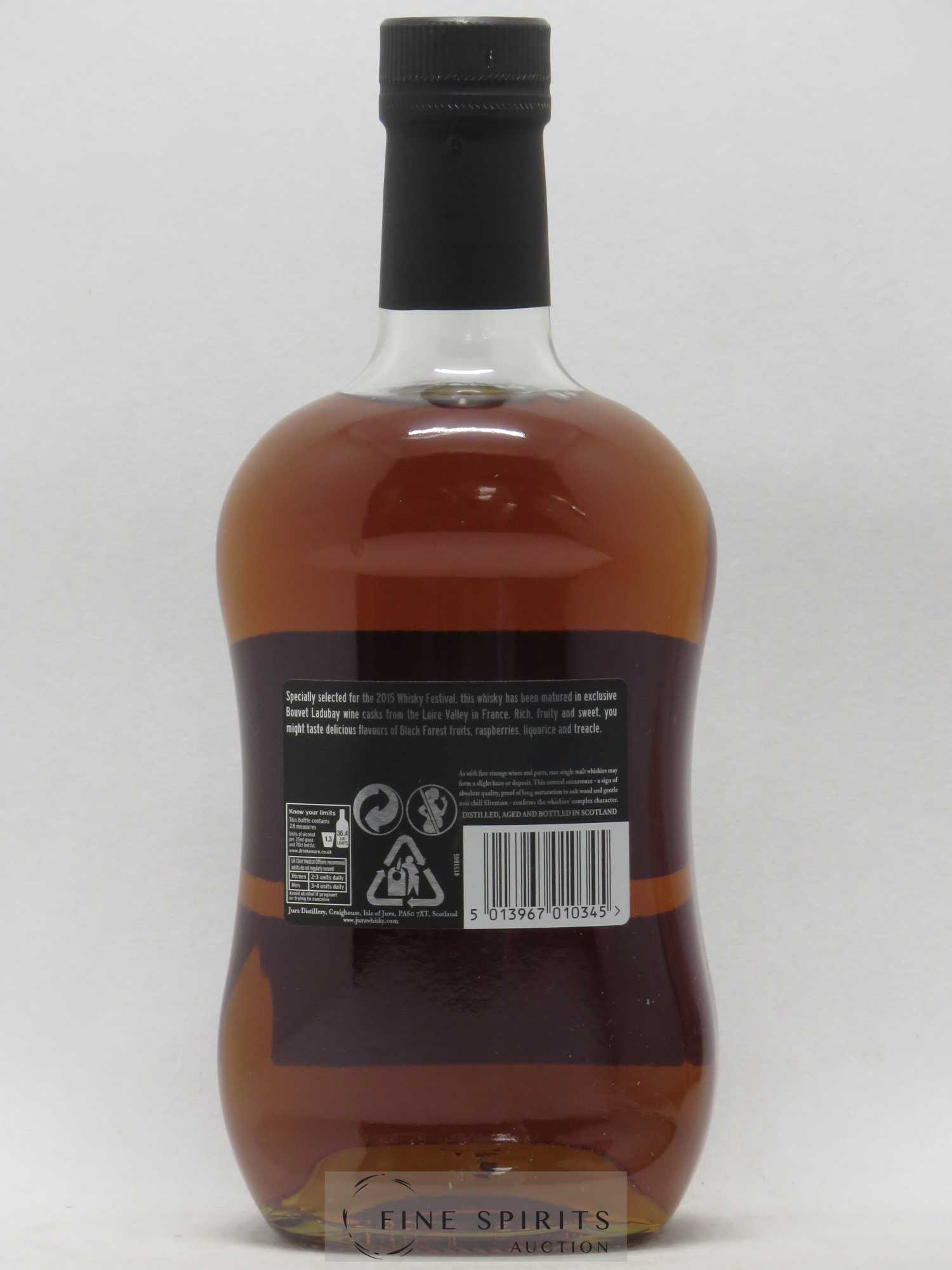 Jura 1997 Of. Tastival - Whisky Festival 2015 Exclusive Bouvet Ladubay Wine Casks - One of 3970 - bottled 2015 Limited Edition - Lot de 1 bouteille - 1