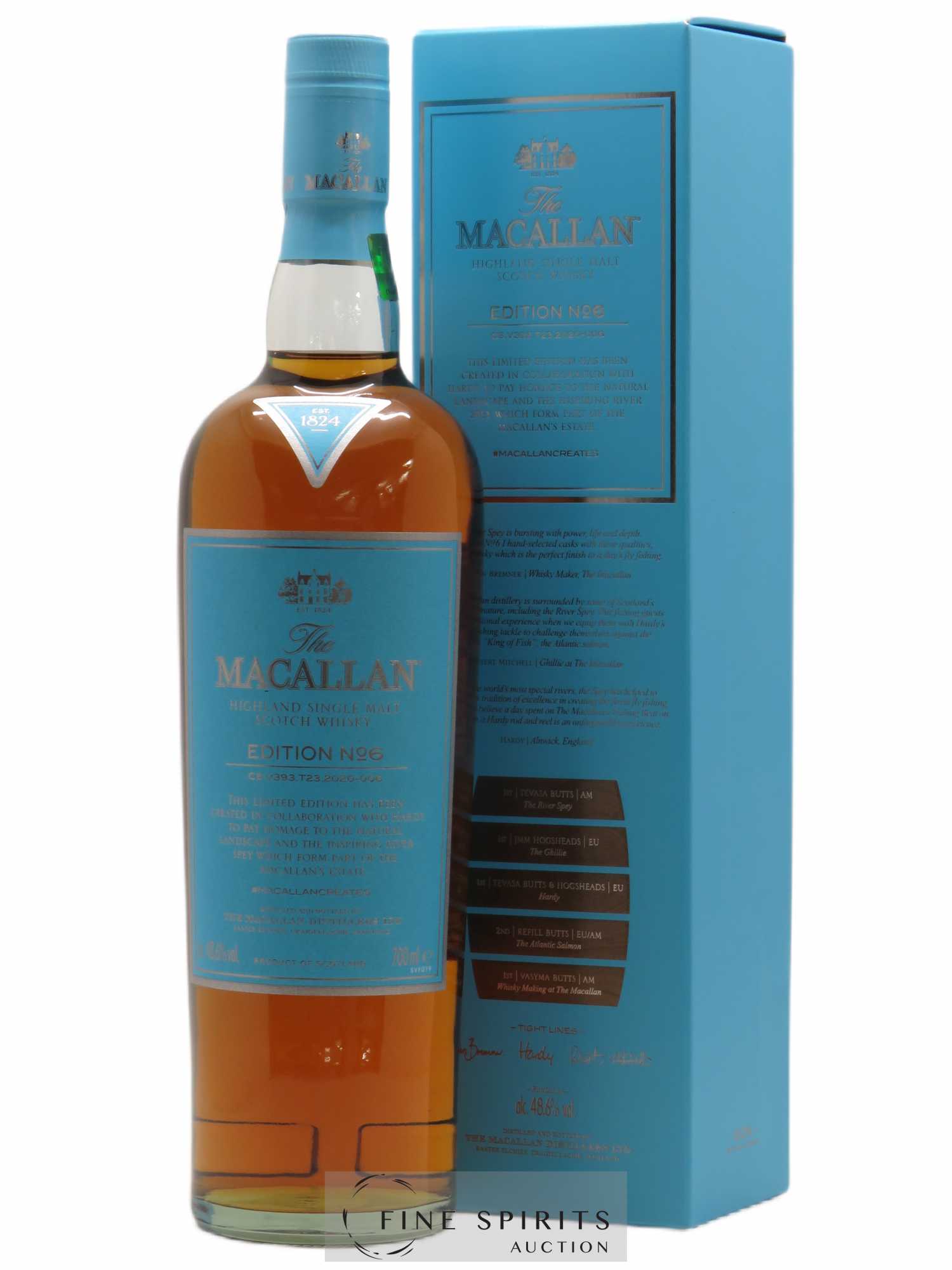 Macallan (The) Of. Edition n°6 C5.V393.T23.2020-006 Limited Edition - Lot de 1 bouteille - 0