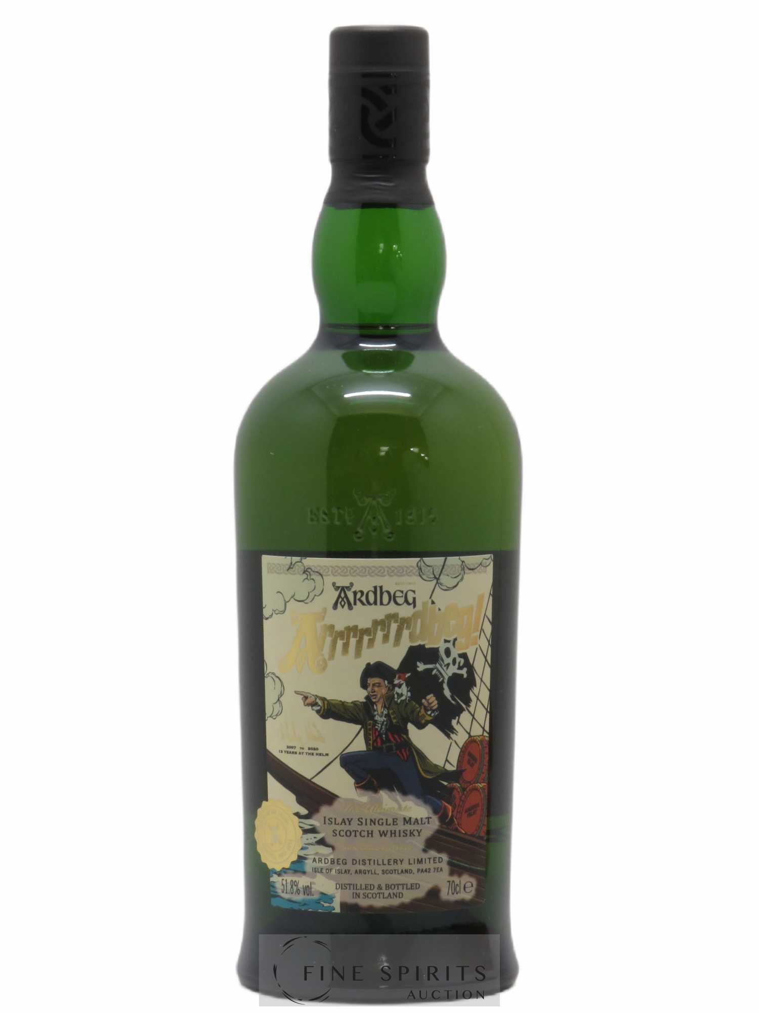 Ardbeg 13 years 2007 Of. Arrrrrrrdbeg bottled 2020 The Ultimate - Committee Release - Posten von 1 Flasche - 0