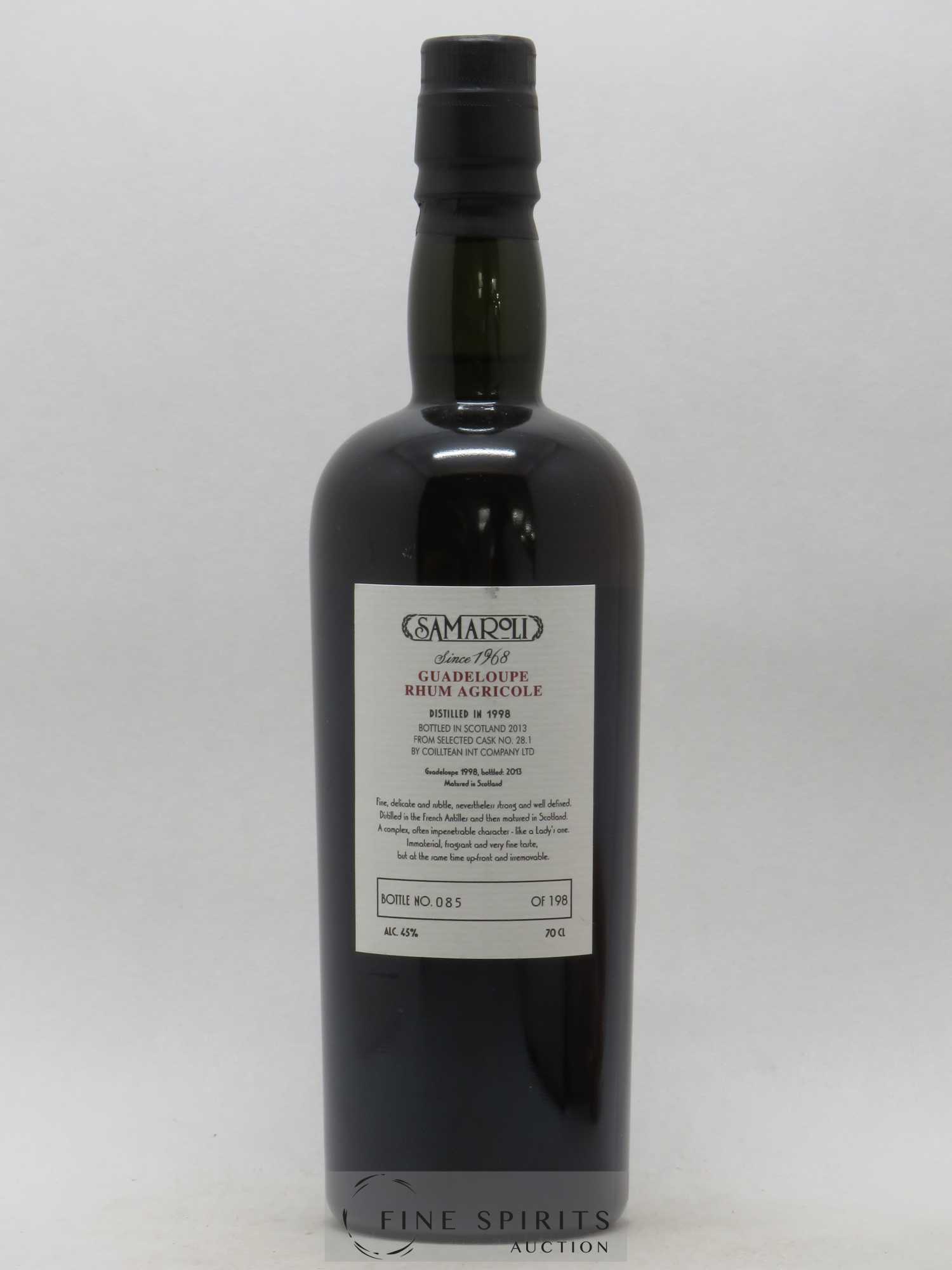 Samaroli 1998 Of. Cask n°28.1 - bottled 2013 - Posten von 1 Flasche - 1