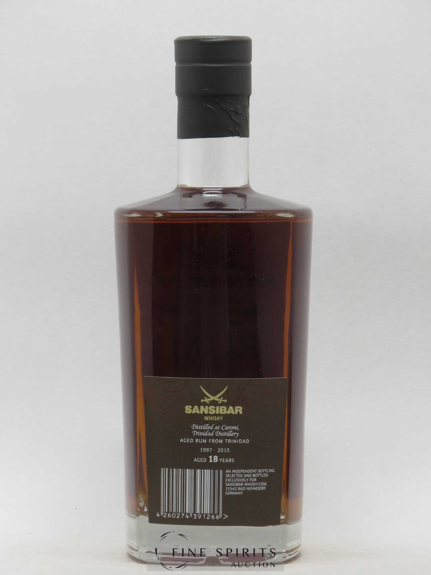 Caroni 18 years 1997 Sansibar Single Cask n°861 - bottled 2015 Limited Edition of 288 bottles - Lot de 1 bouteille - 1