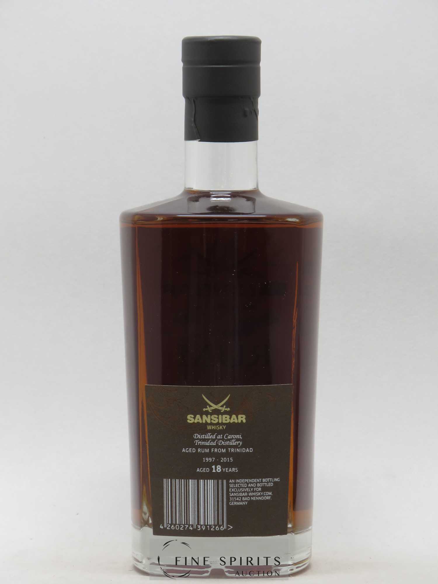 Caroni 18 years 1997 Sansibar Single Cask n°861 - bottled 2015 Limited Edition of 288 bottles - Lot de 1 bouteille - 1