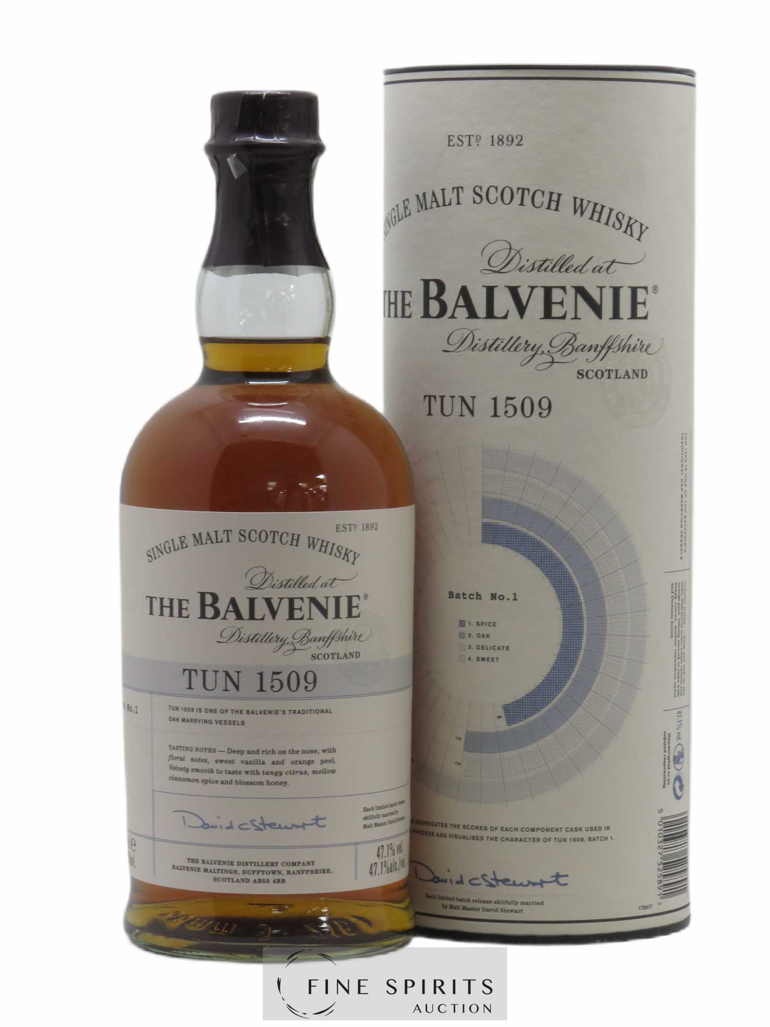 Balvenie (The) Of. Tun 1509 Batch 1 - Lot de 1 bouteille - 0
