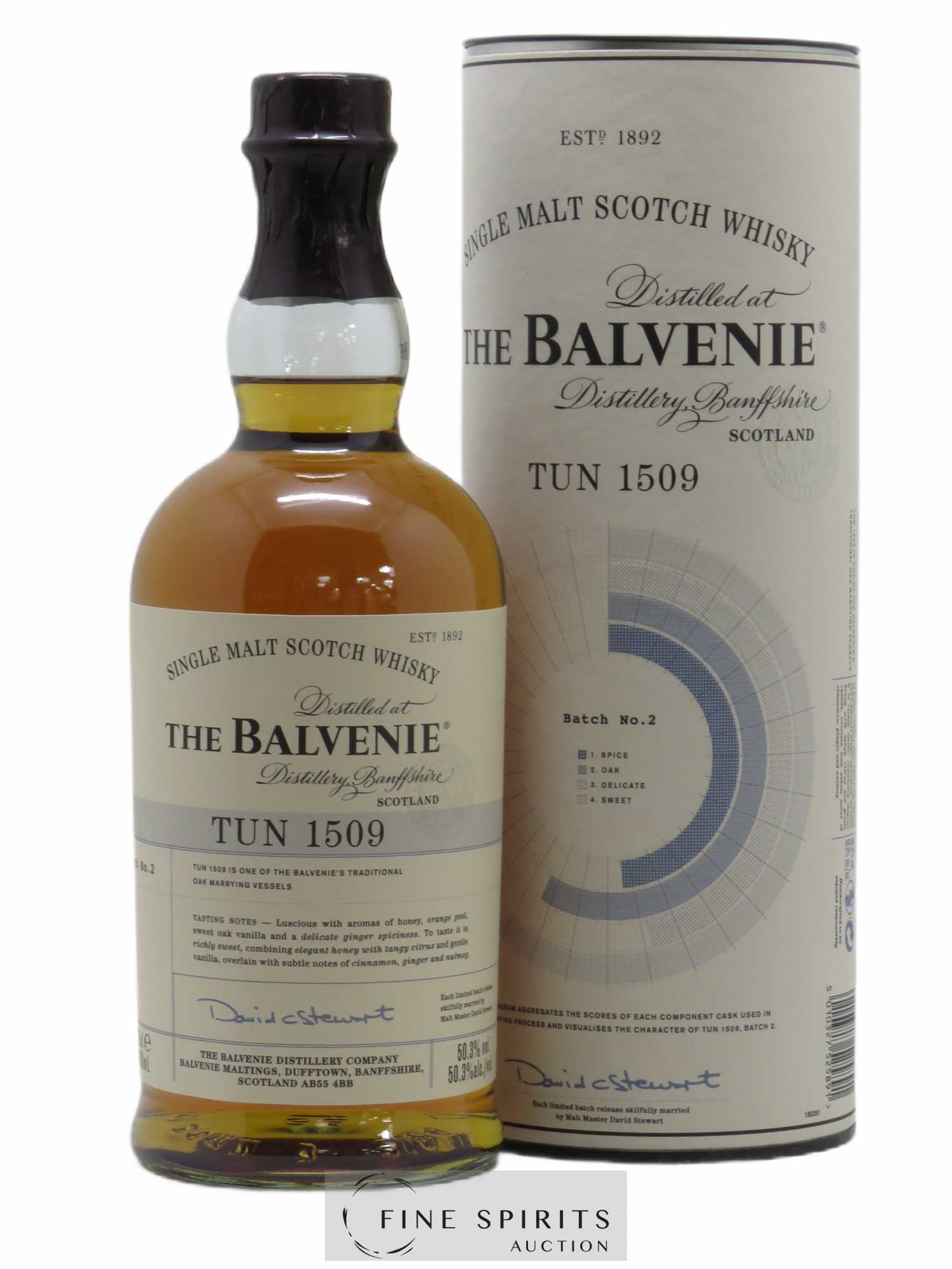 Balvenie (The) Of. Tun 1509 Batch 2 - Lot de 1 bouteille - 0