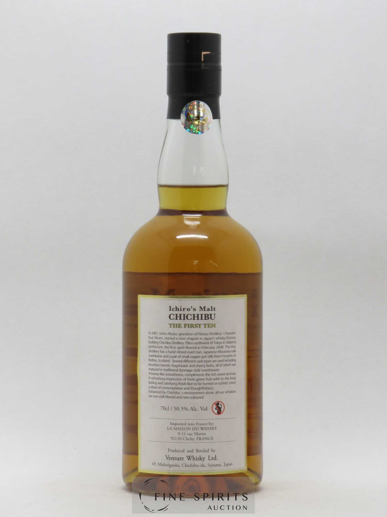 Chichibu 10 years Of. The First Ten One of 5000 - bottled 2020 Ichiro's Malt - Posten von 1 Flasche - 2