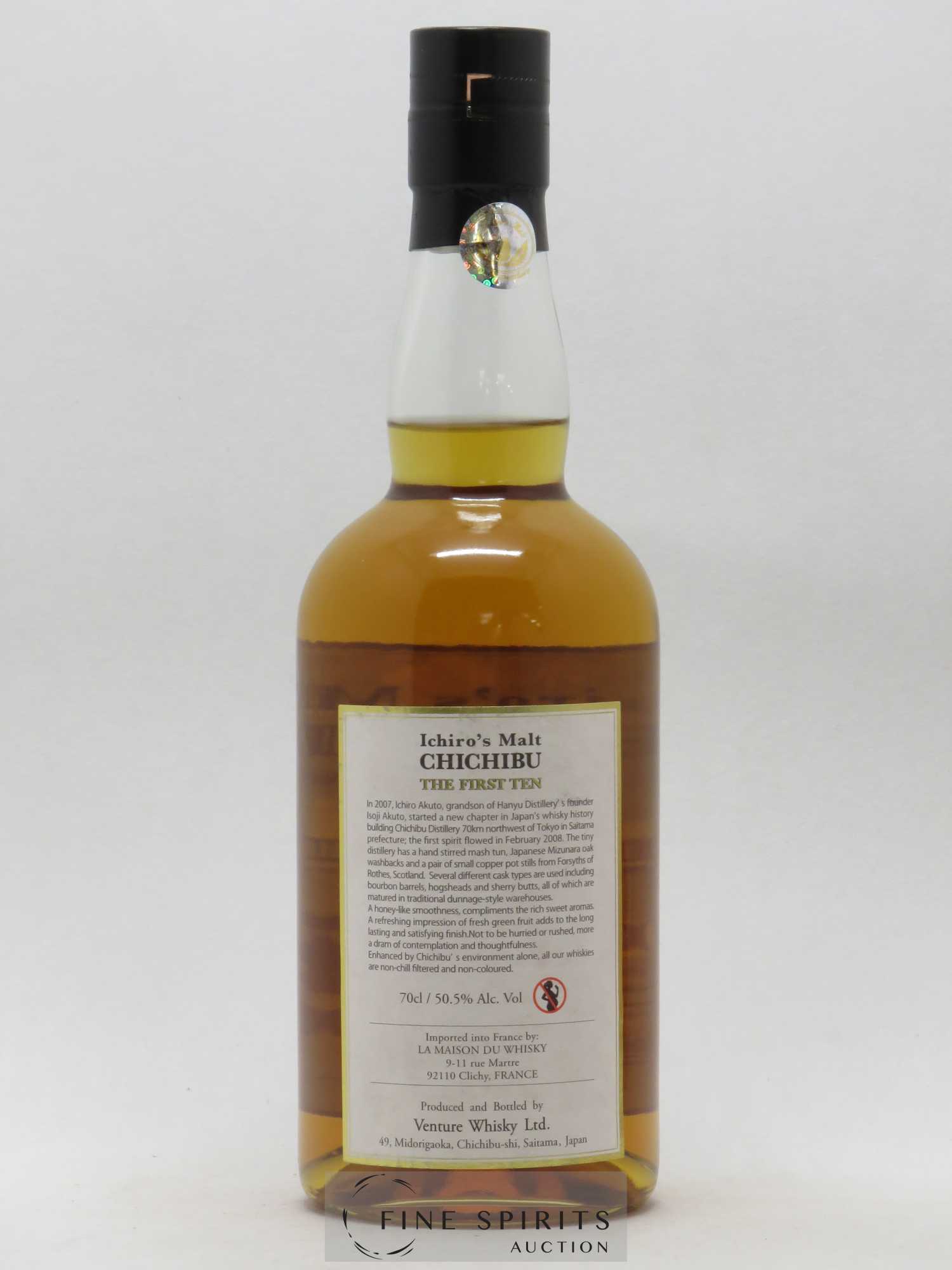 Chichibu 10 years Of. The First Ten One of 5000 - bottled 2020 Ichiro's Malt - Lot de 1 bouteille - 2