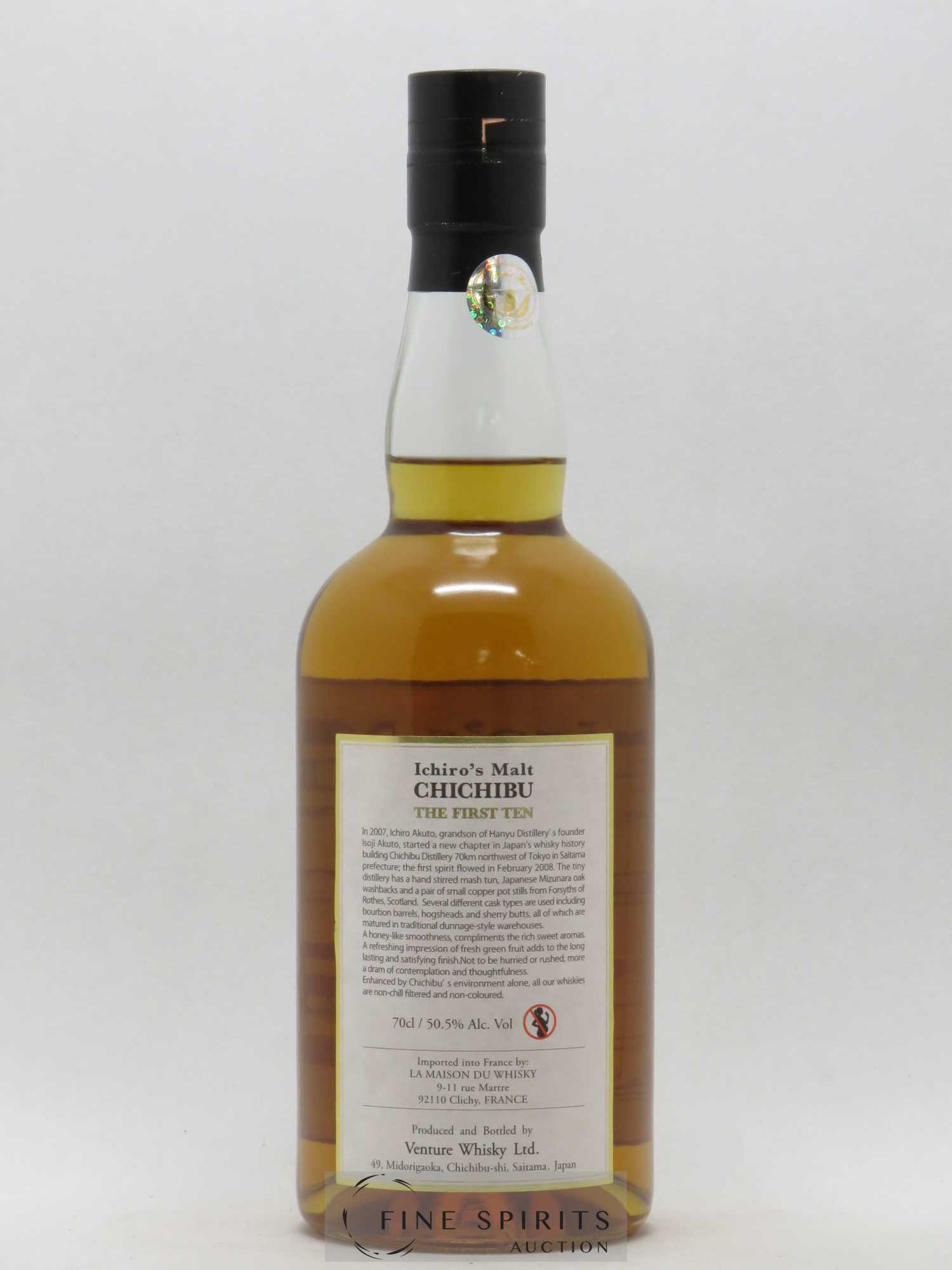 Chichibu 10 years Of. The First Ten One of 5000 - bottled 2020 Ichiro's Malt - Lot de 1 bouteille - 2