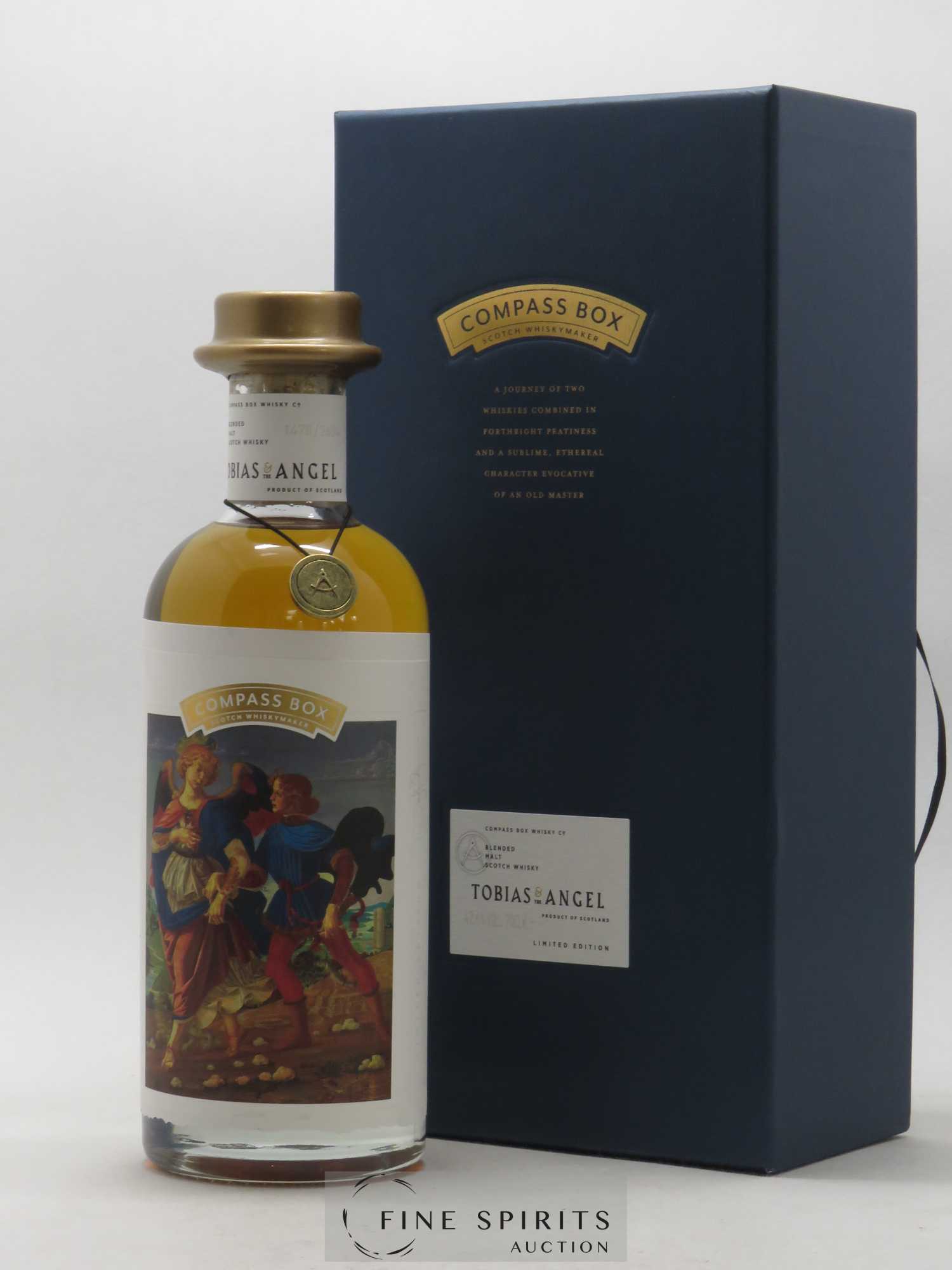 Tobias and the Angel Compass Box One of 2634 - bottled 2019 Limited Edition - Lot de 1 bouteille - 0