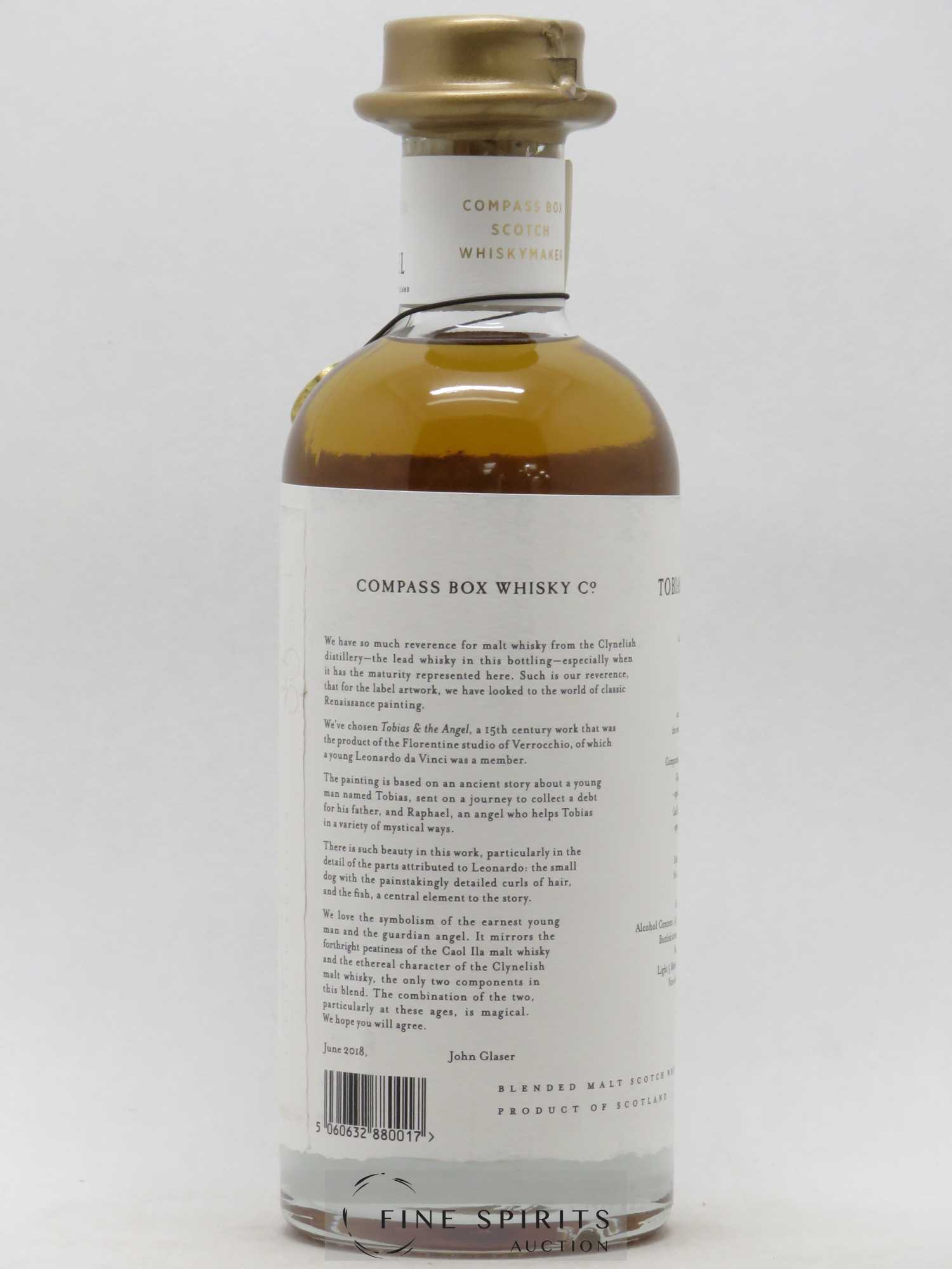 Tobias and the Angel Compass Box One of 2634 - bottled 2019 Limited Edition - Lot de 1 bouteille - 3