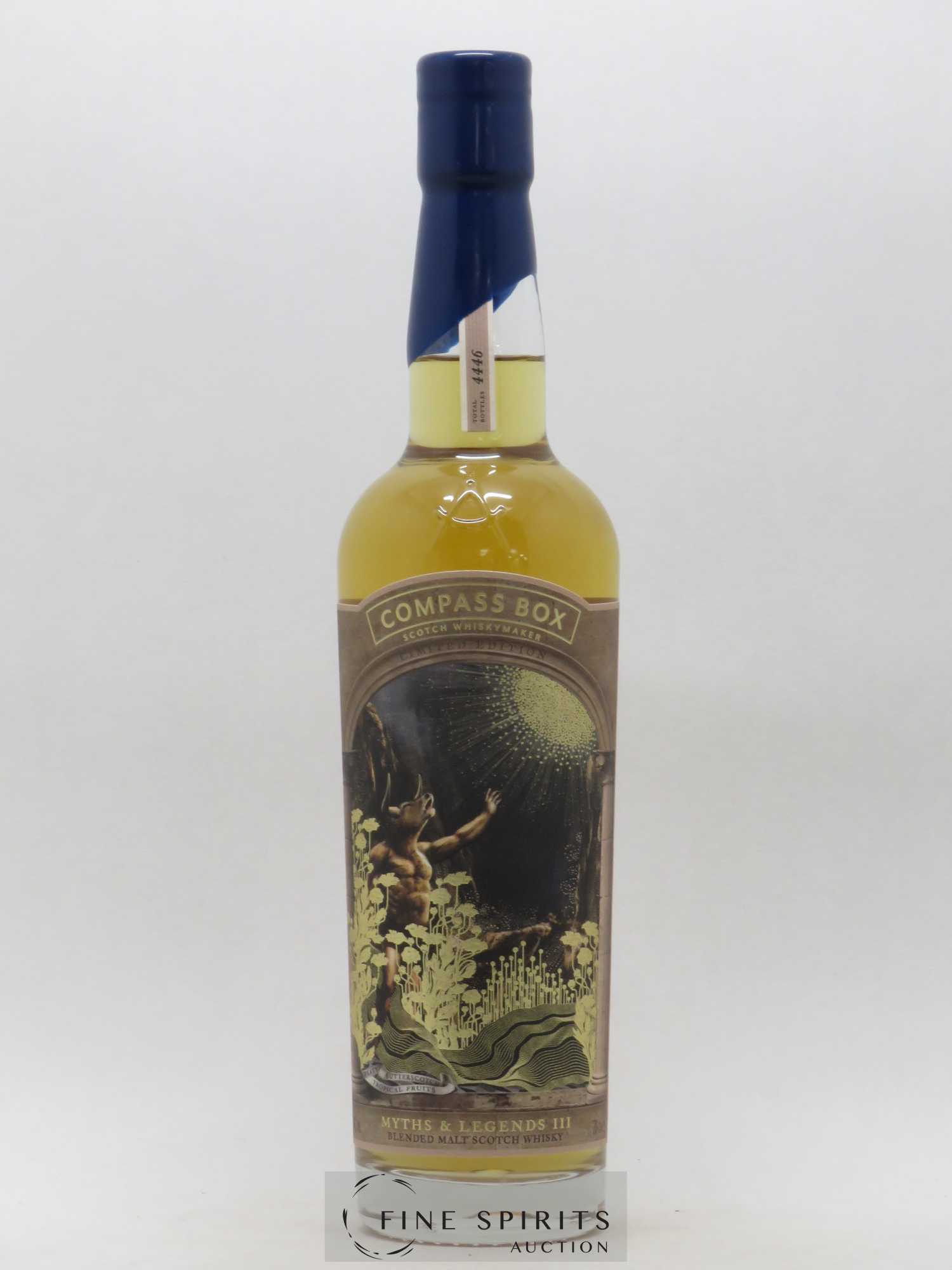 Myths & Legends III Compass Box One of 4446 - bottled 2019 Limited Edition - Lot de 1 bouteille - 1