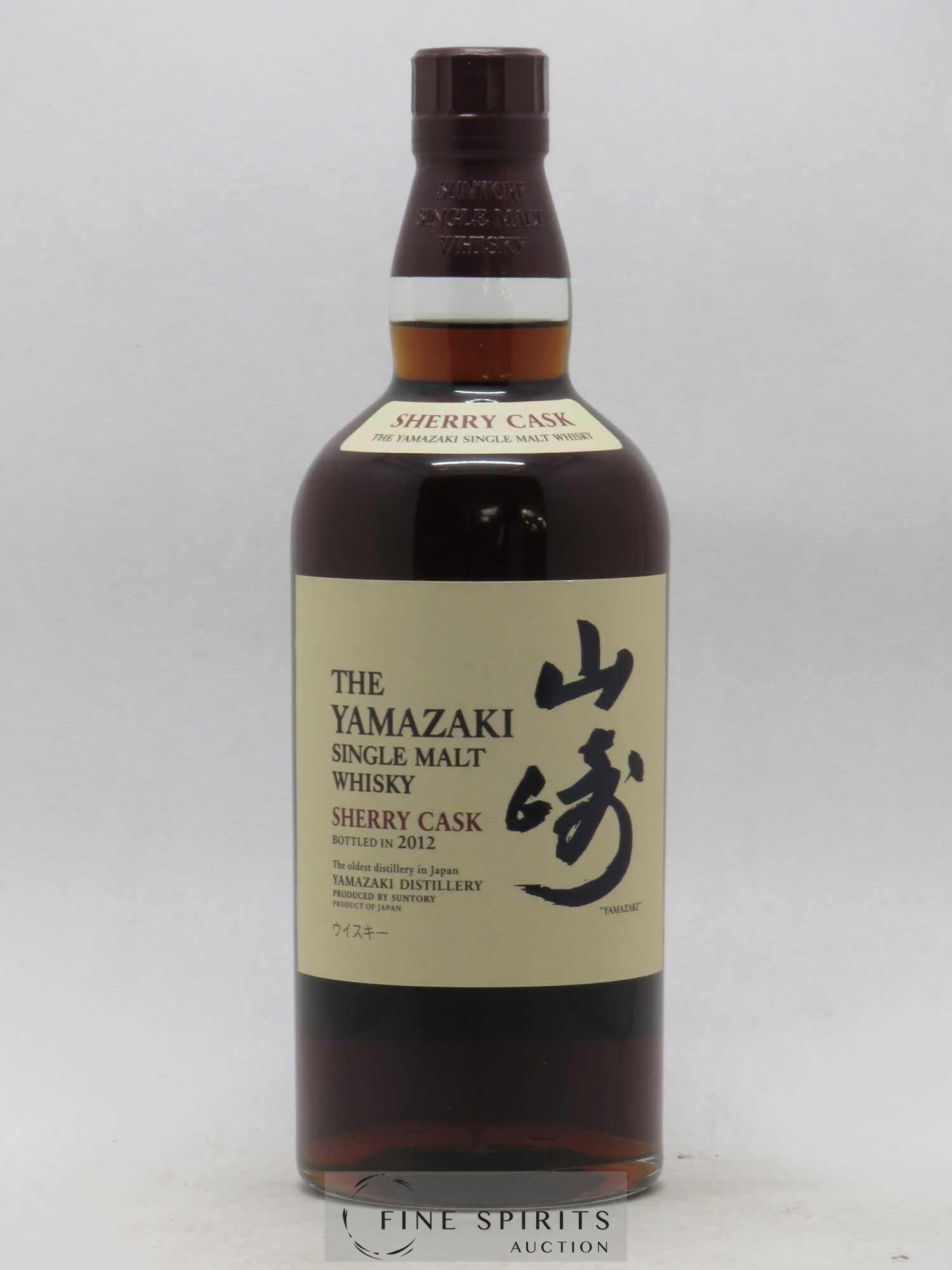 Yamazaki Of. Non-Chill Filtered Sherry Cask - bottled 2012 Suntory - Lot de 1 bouteille - 1
