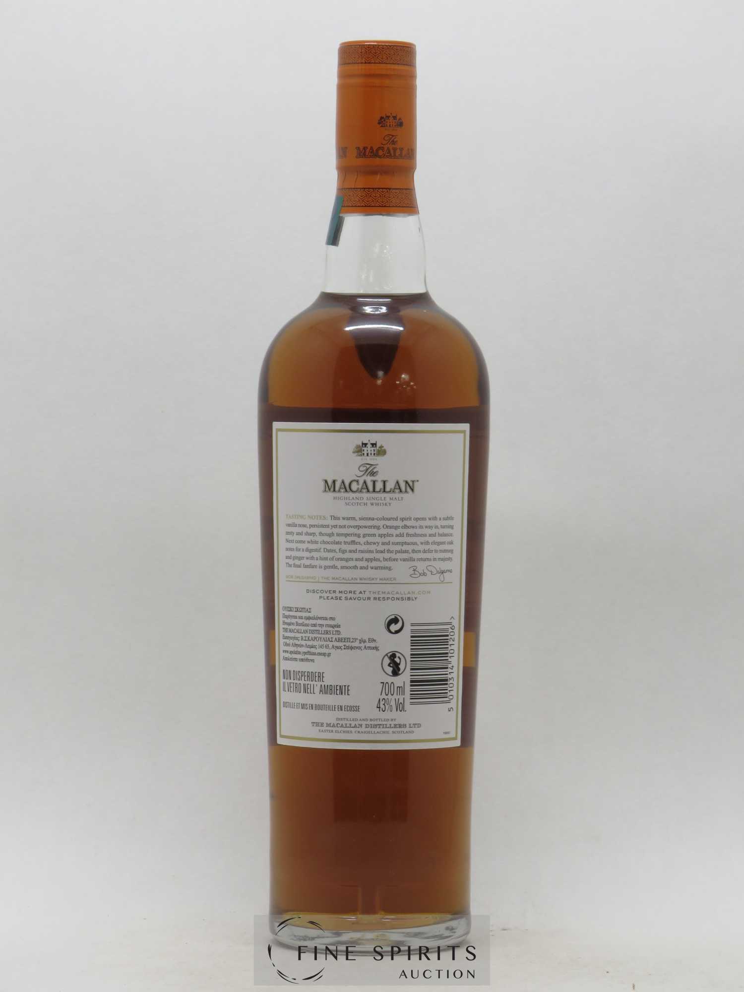 Of. Sienna Sherry Oak Casks from Jerez The 1824 Series - Lot de 1 bouteille - 2
