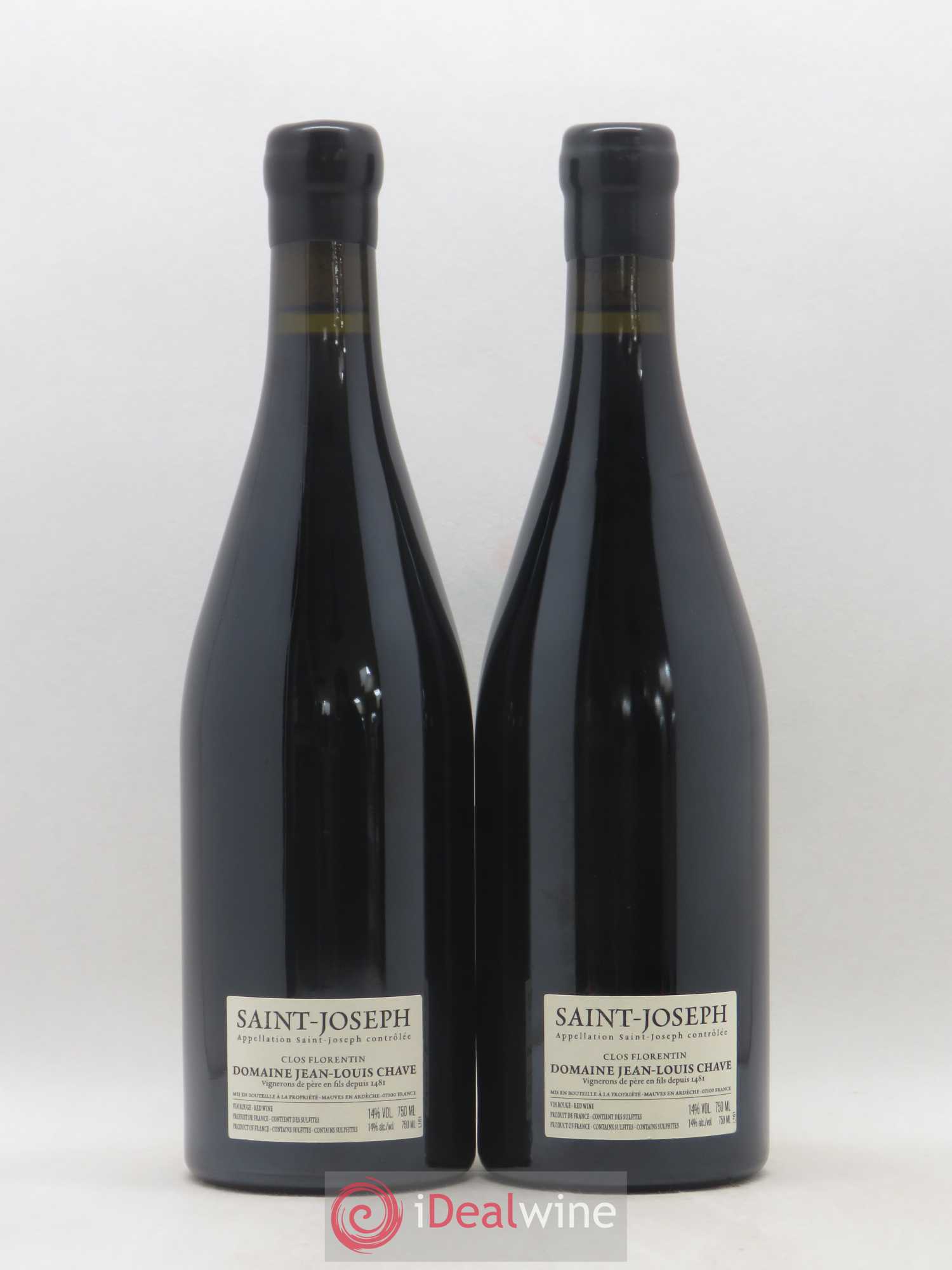 Saint-Joseph Clos Florentin Jean-Louis Chave 2016 - Lot de 2 bouteilles - 1