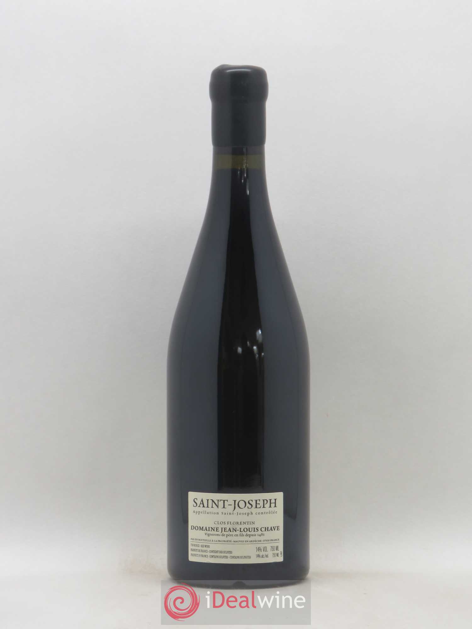Saint-Joseph Clos Florentin Jean-Louis Chave 2016 - Lot de 1 bouteille - 1
