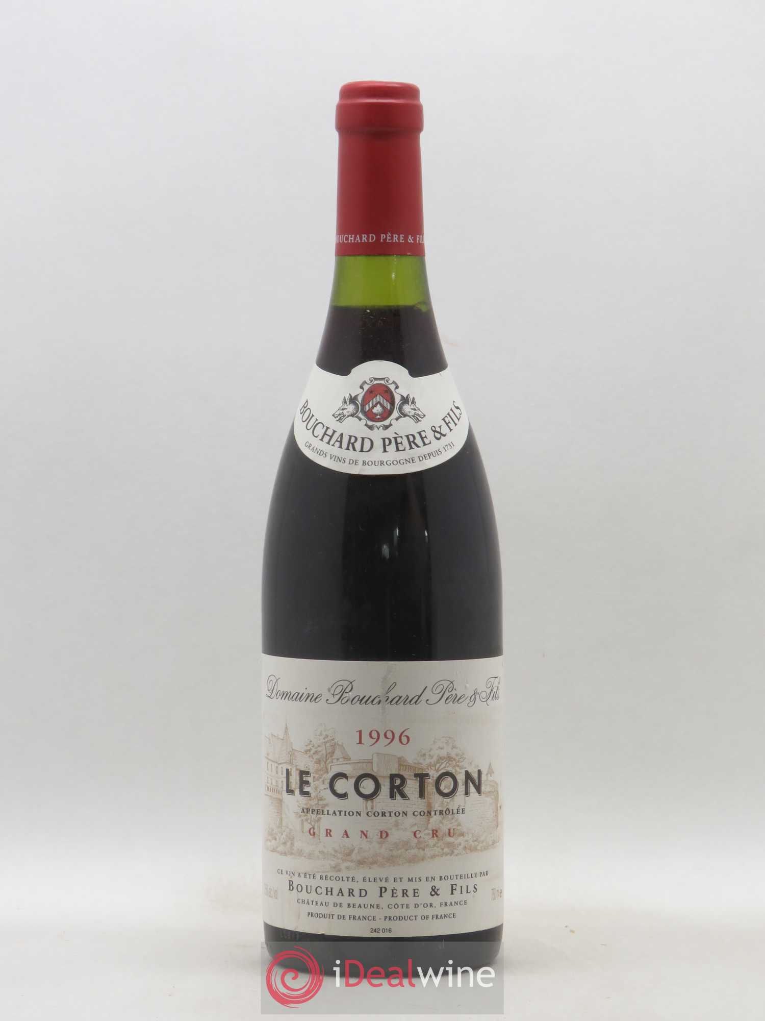 Corton Grand Cru Le Corton Bouchard Père & Fils 1996 - Lot de 1 bouteille - 0