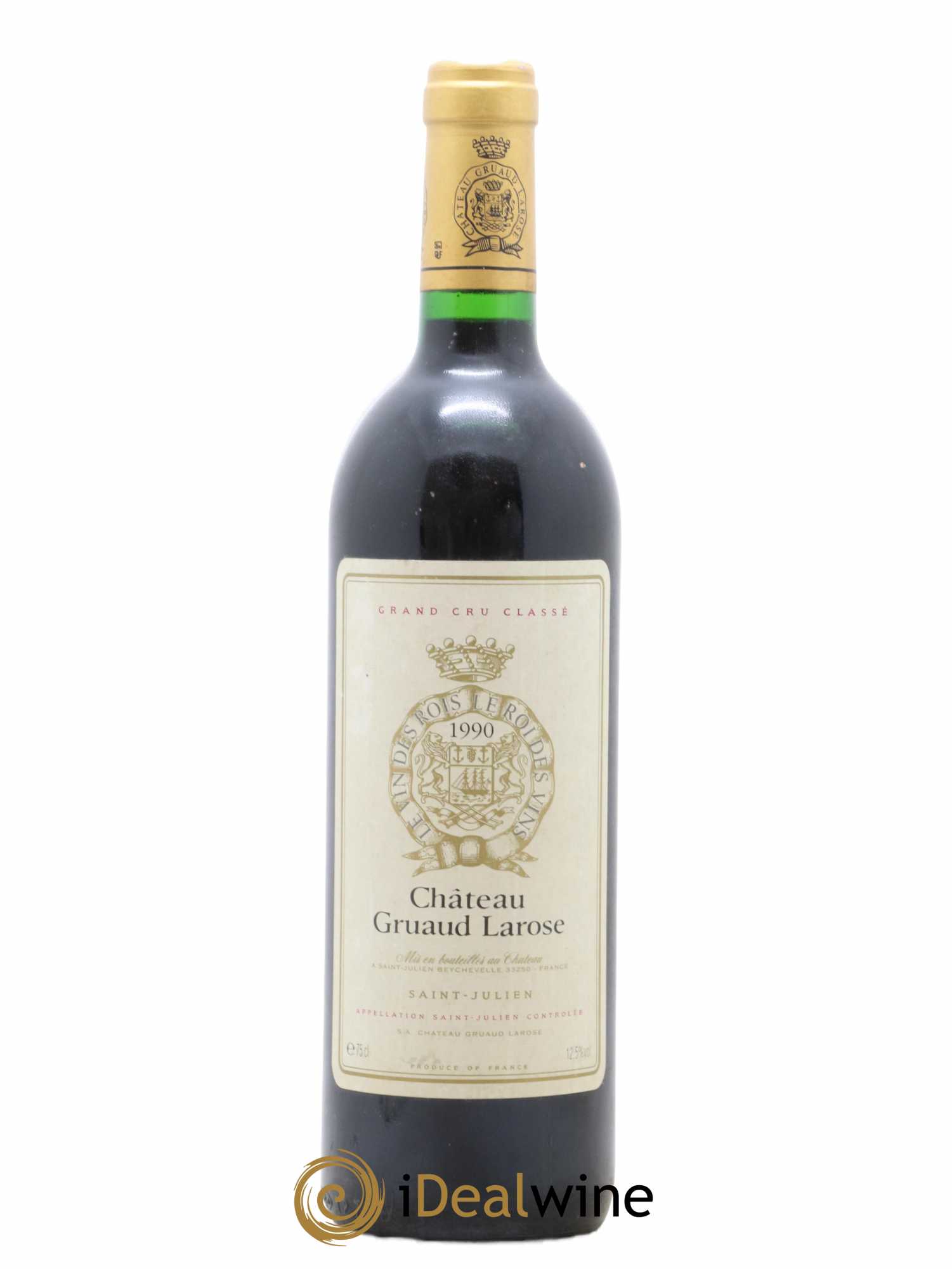 Château Gruaud Larose 2ème Grand Cru Classé 1990 - Lot de 1 bouteille - 0
