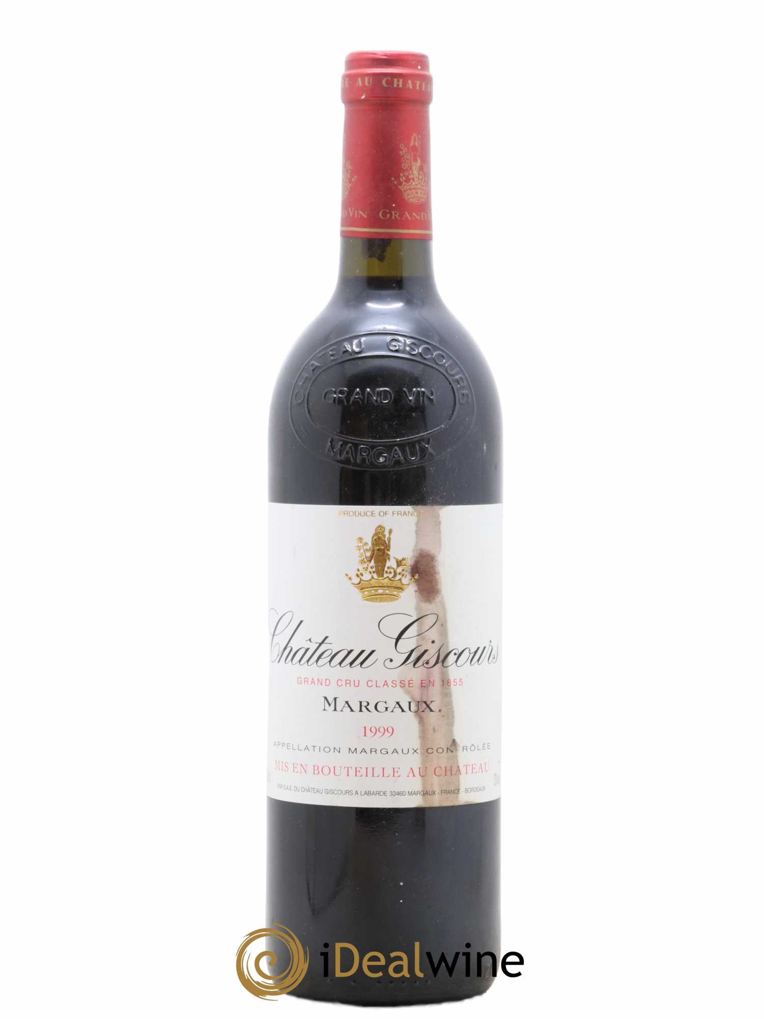 Château Giscours 3ème Grand Cru Classé 1999 - Lot de 1 bouteille - 0