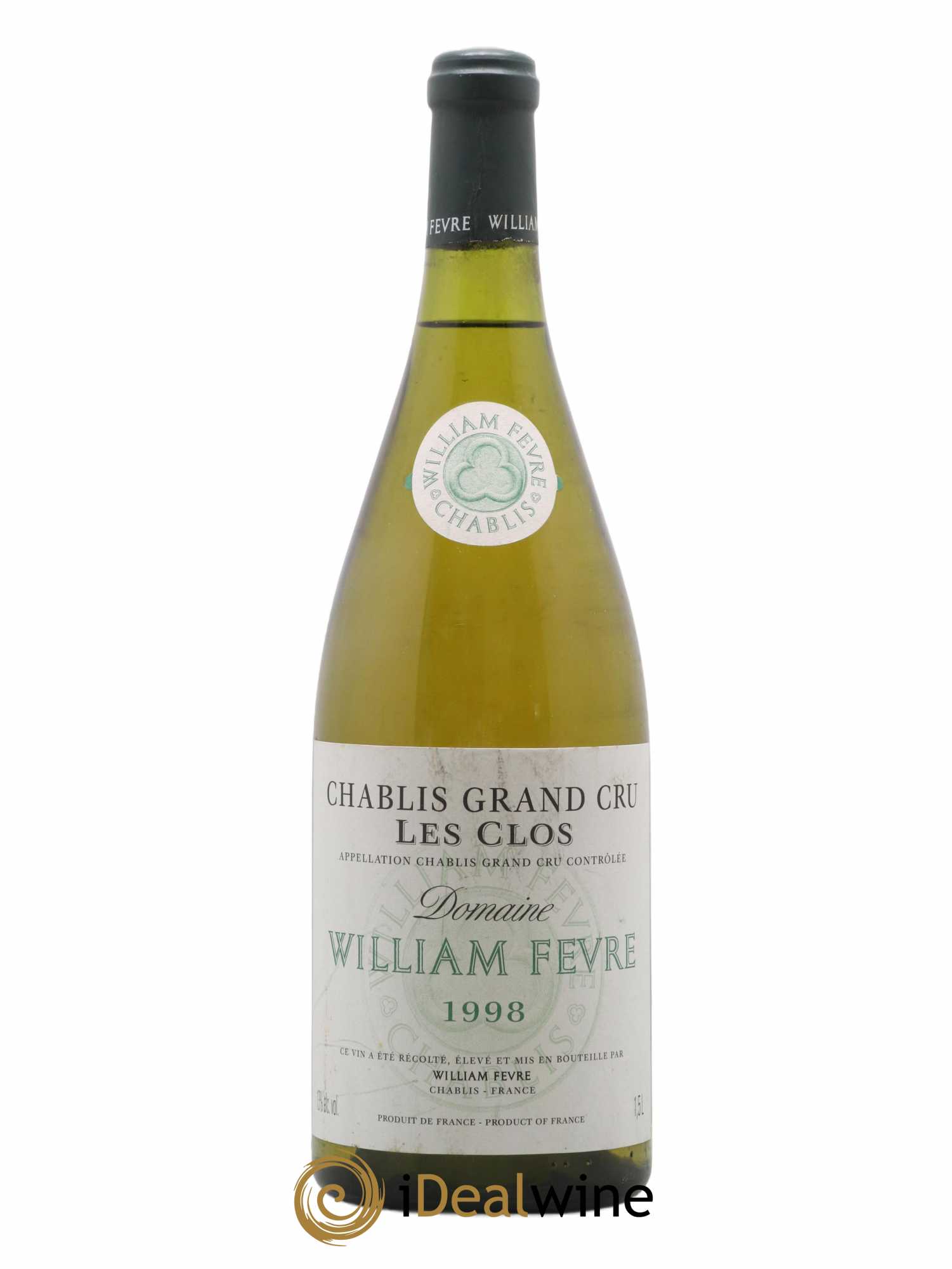Chablis Grand Cru Les Clos William Fèvre 1998 - Lot de 1 magnum - 0