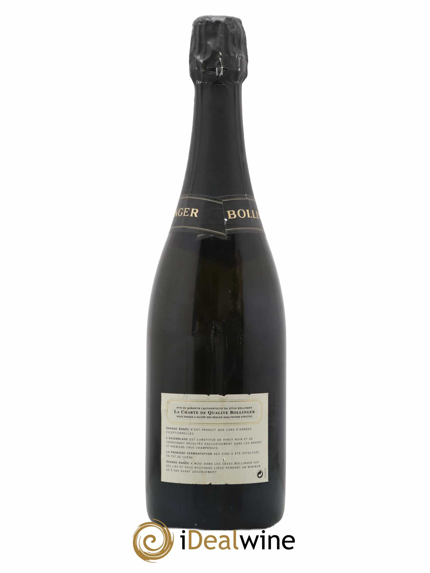 La Grande Année Brut Bollinger 1990 - Lot de 1 bouteille - 1