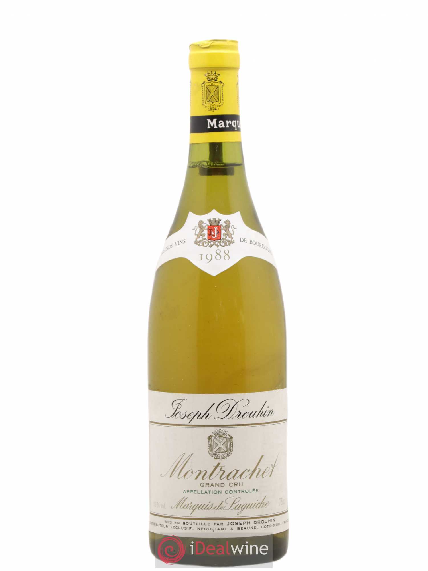 Montrachet Grand Cru Marquis de Laguiche Joseph Drouhin 1988 - Lot de 1 bouteille - 0