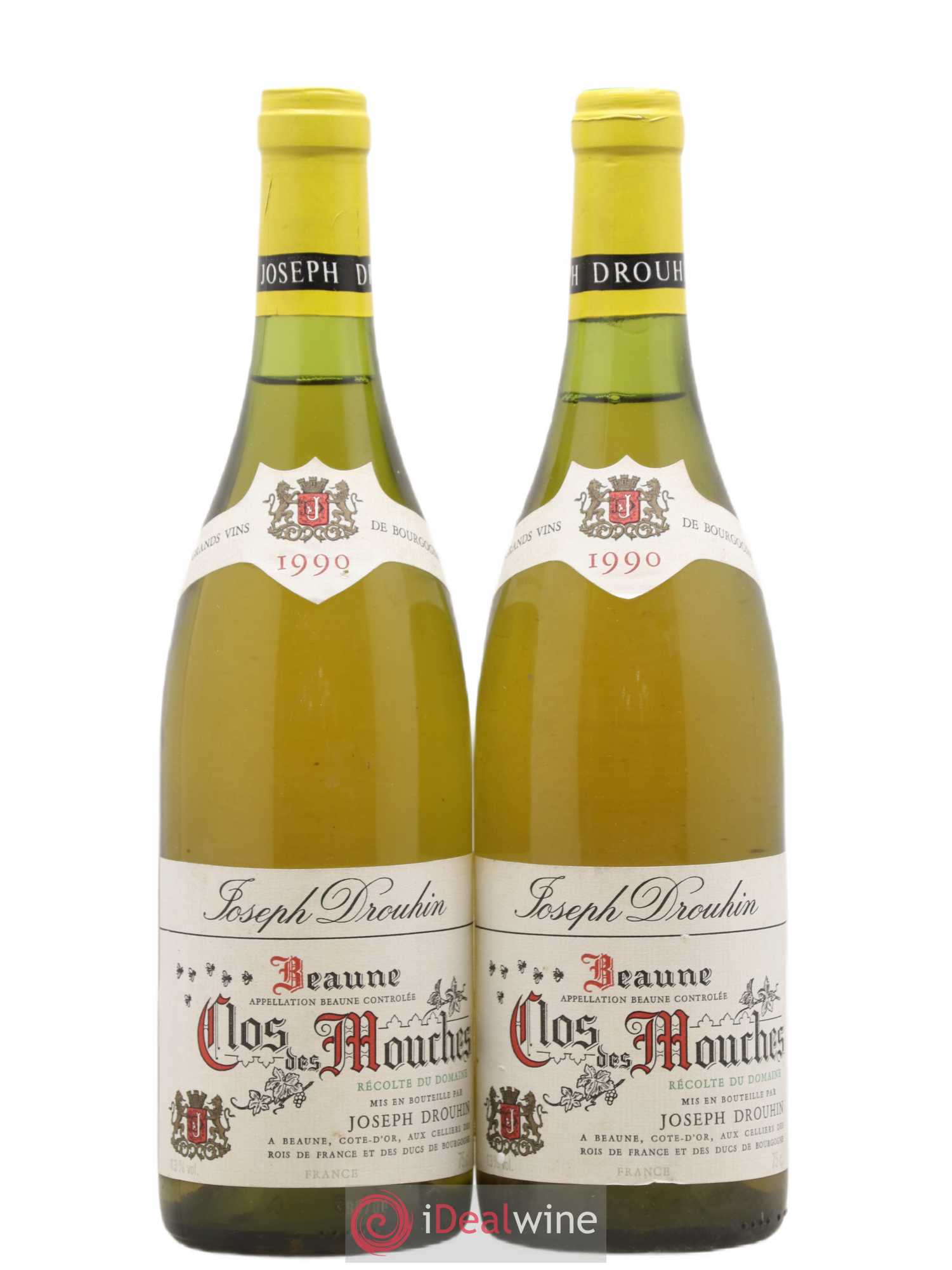 Beaune 1er Cru Clos des Mouches Joseph Drouhin 1990 - Lot de 2 bouteilles - 0