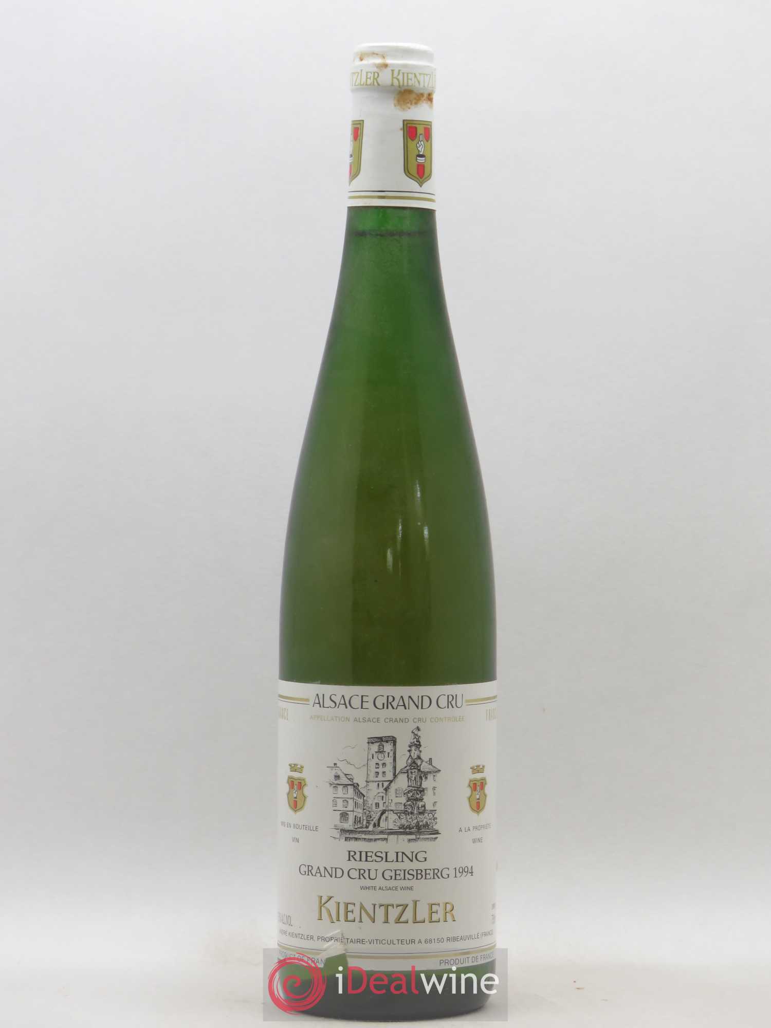 Alsace Riesling Grand Cru Geisberg Kientzler 1994 - Lot de 1 bouteille - 0