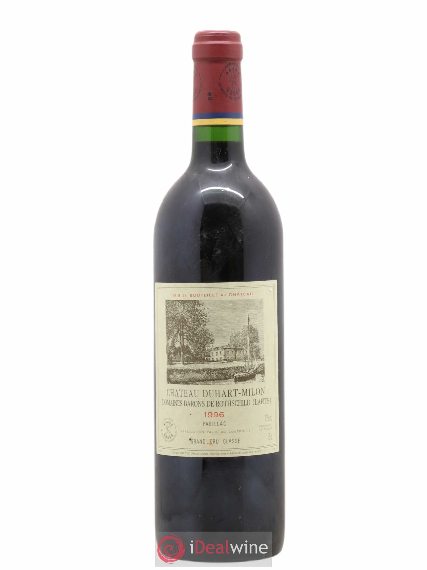 Château Duhart-Milon 4ème Grand Cru Classé 1996 - Lot de 1 bouteille - 0