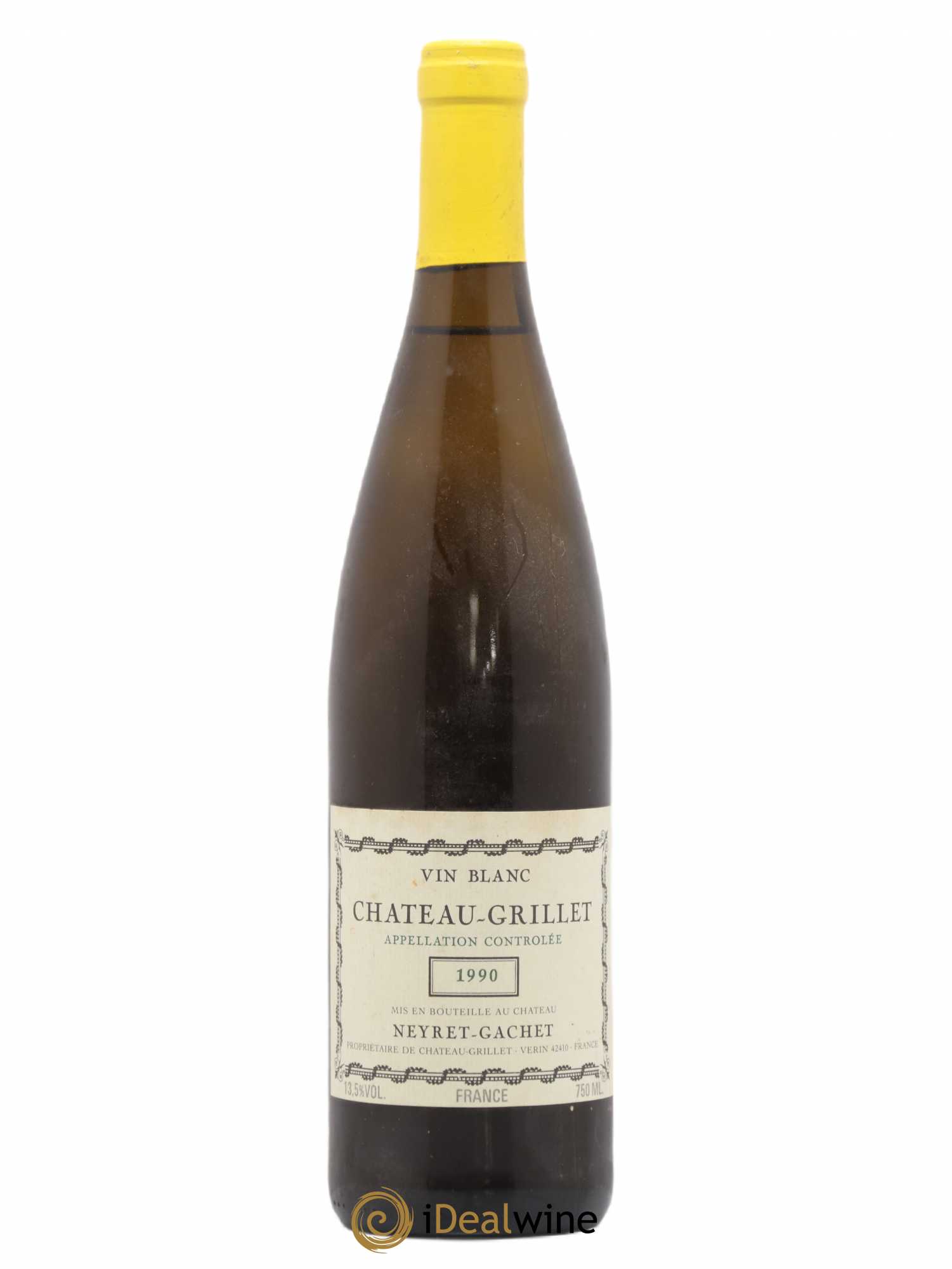 Château Grillet Château-Grillet 1990 - Lot de 1 bouteille - 0
