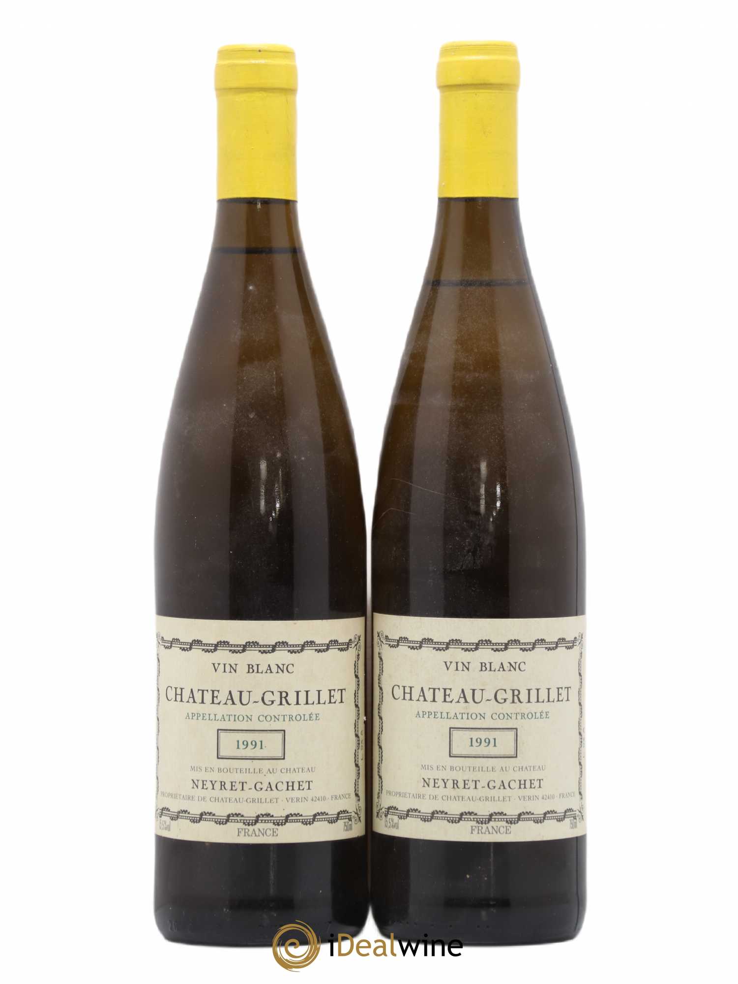 Château Grillet Château-Grillet 1991 - Lot de 2 bouteilles - 0