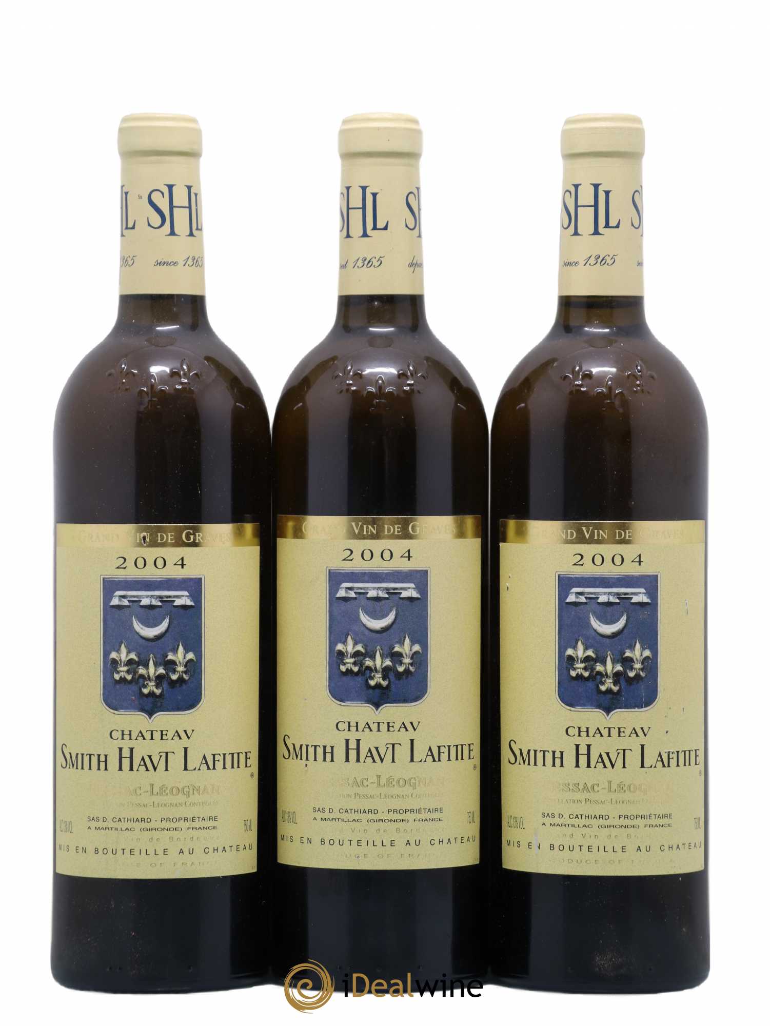Château Smith Haut Lafitte 2004 - Lot de 3 bouteilles - 0