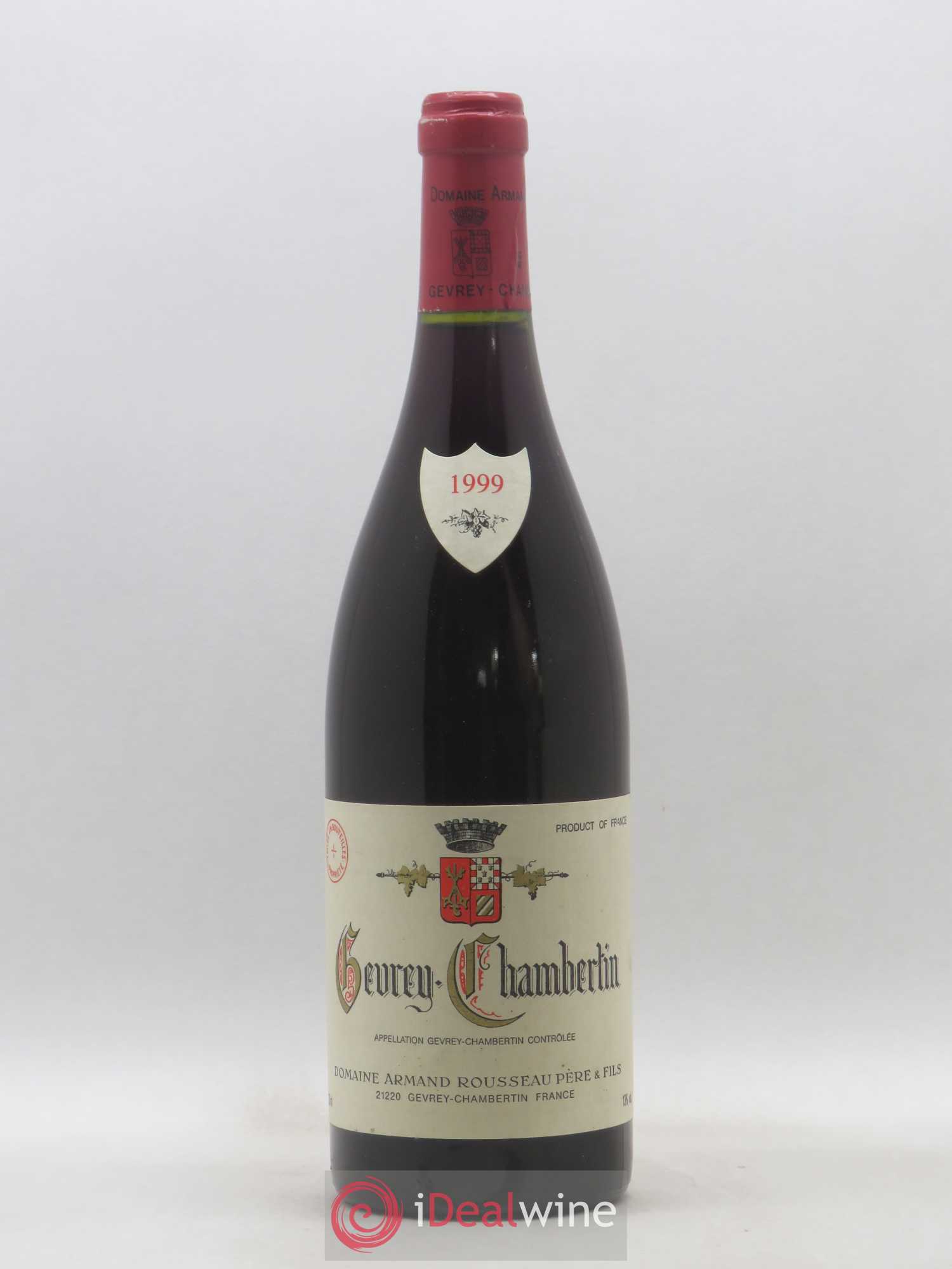 Gevrey-Chambertin Armand Rousseau (Domaine) 1999 - Lot de 1 bouteille - 0